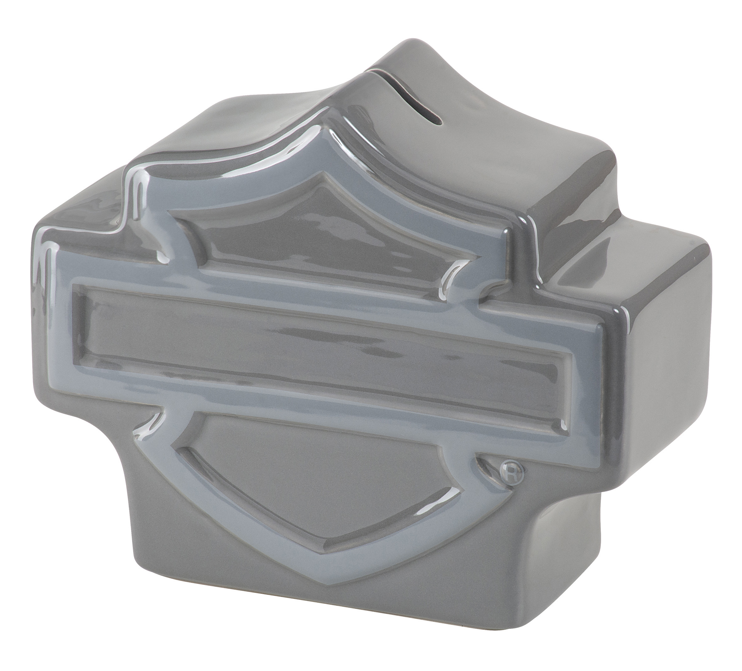 Open Bar &Shield Shaped Bank