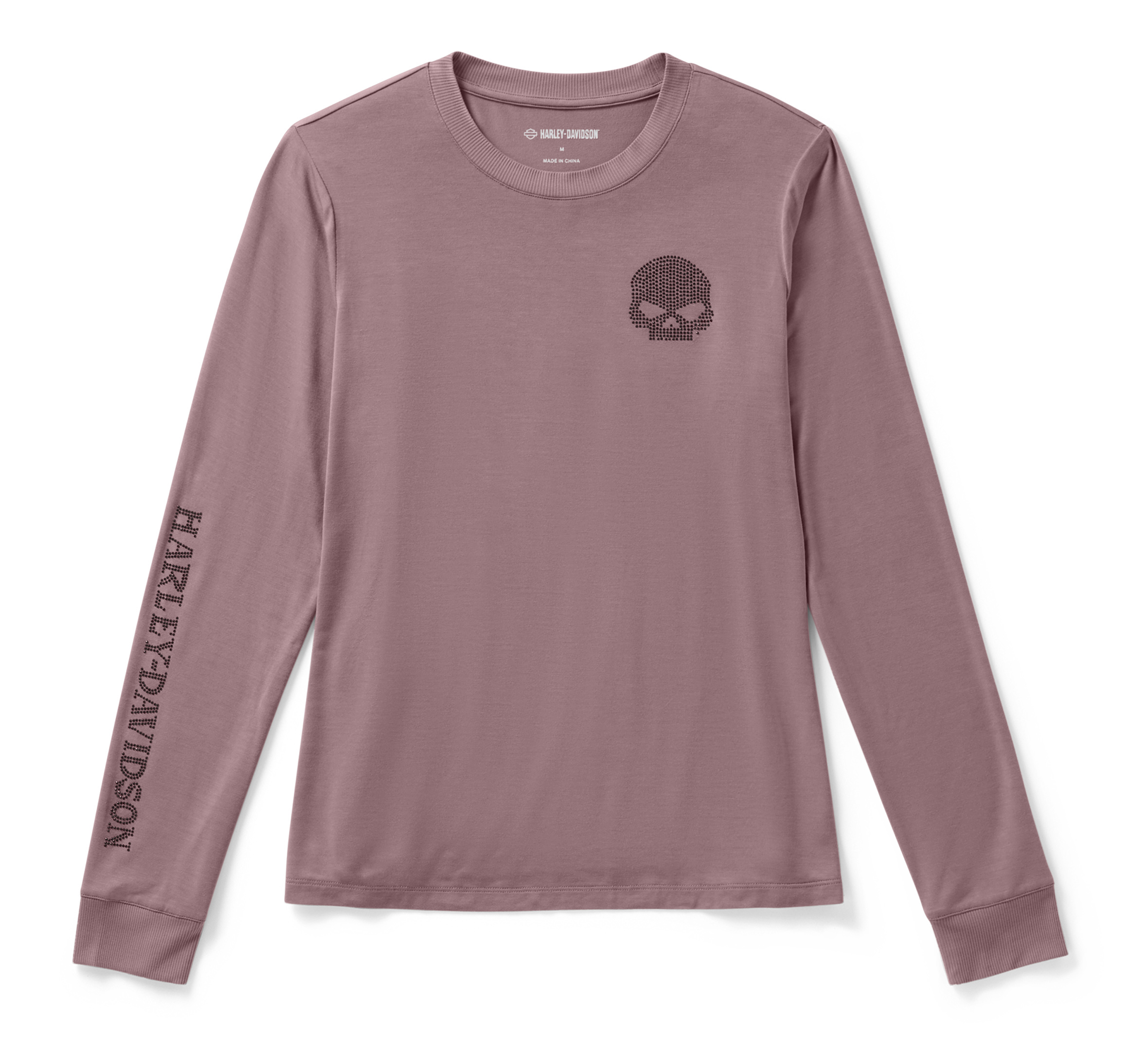Men's H-D TECH Vented Long Sleeve Knit Crew | Harley-Davidson USA