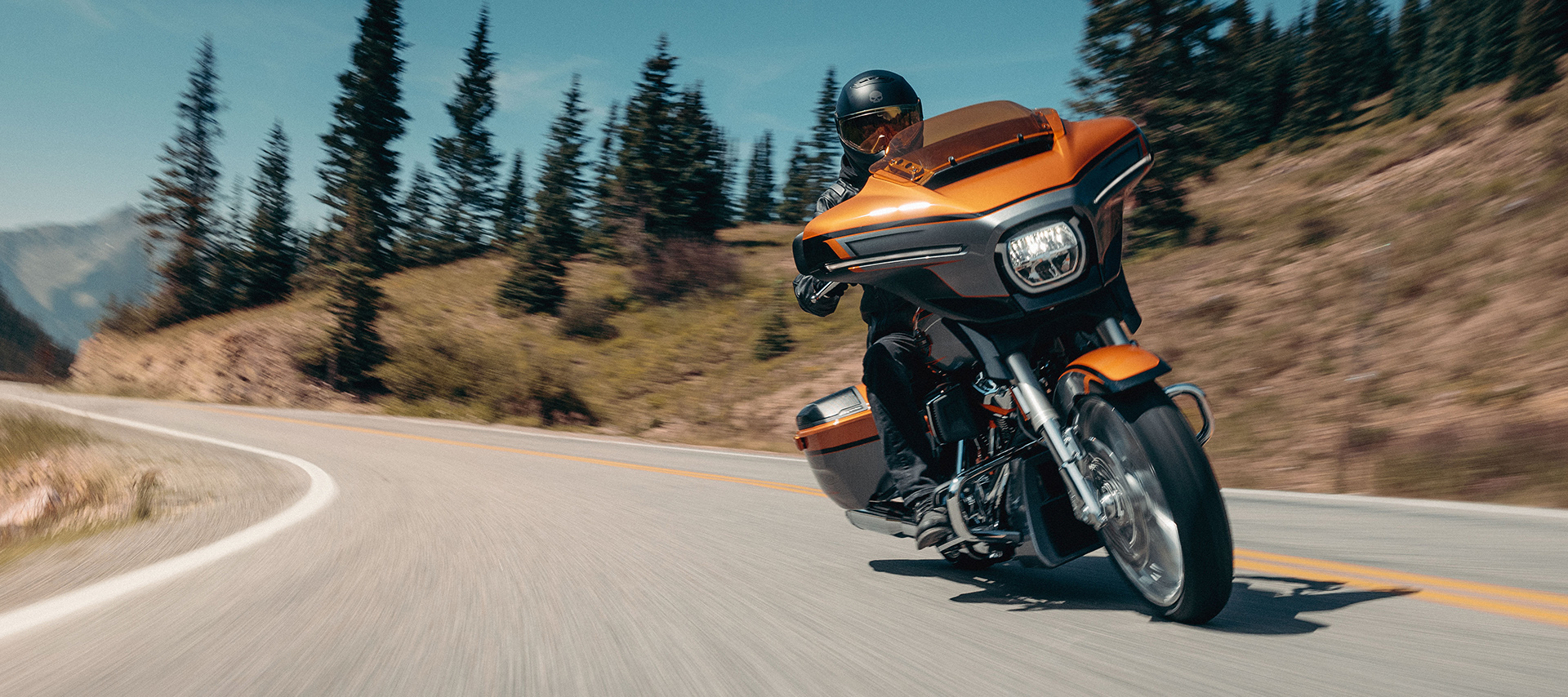 2026 CVO Street Glide Riding Shot