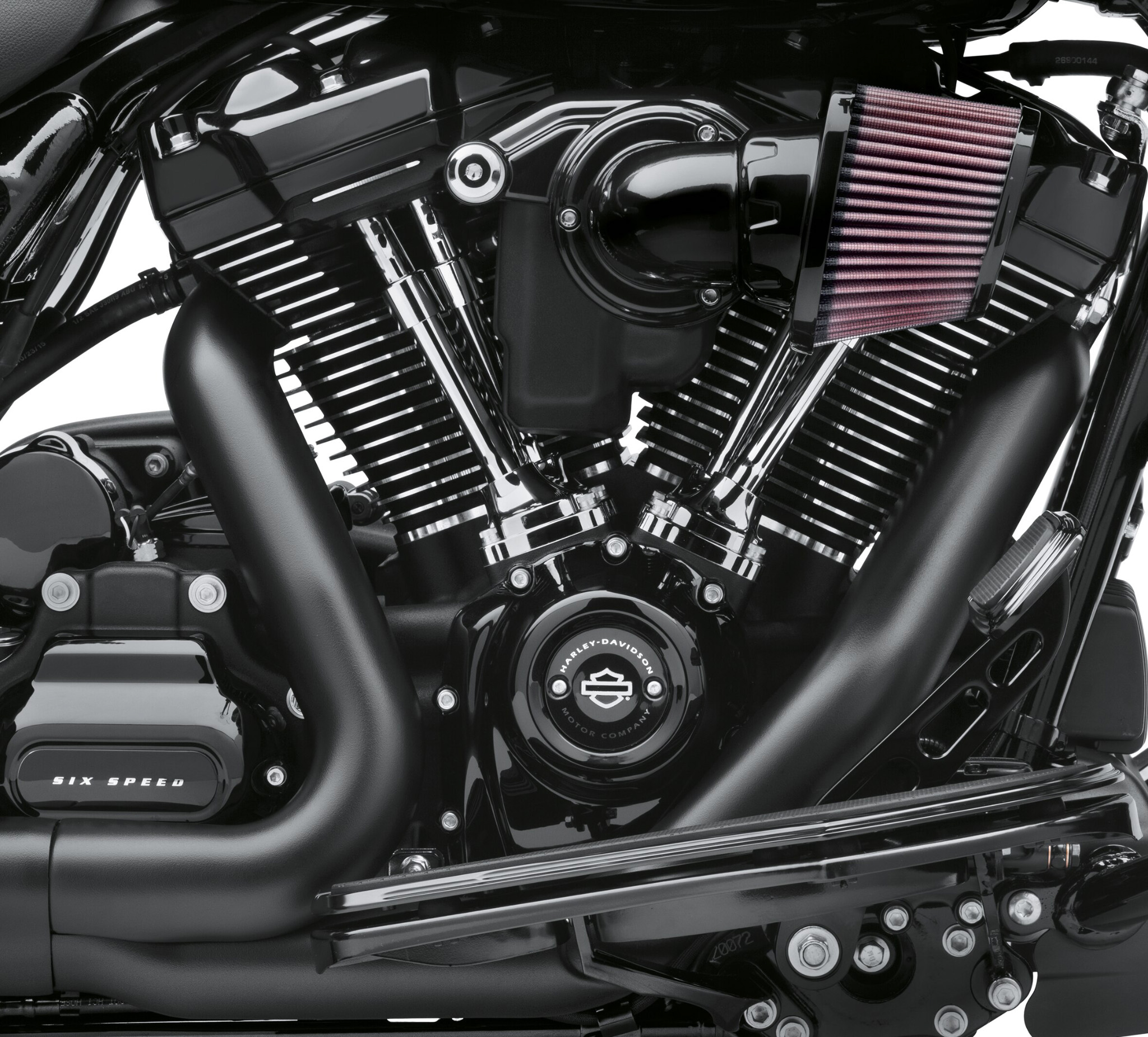 Milwaukee-Eight Gloss Black Primary Cover