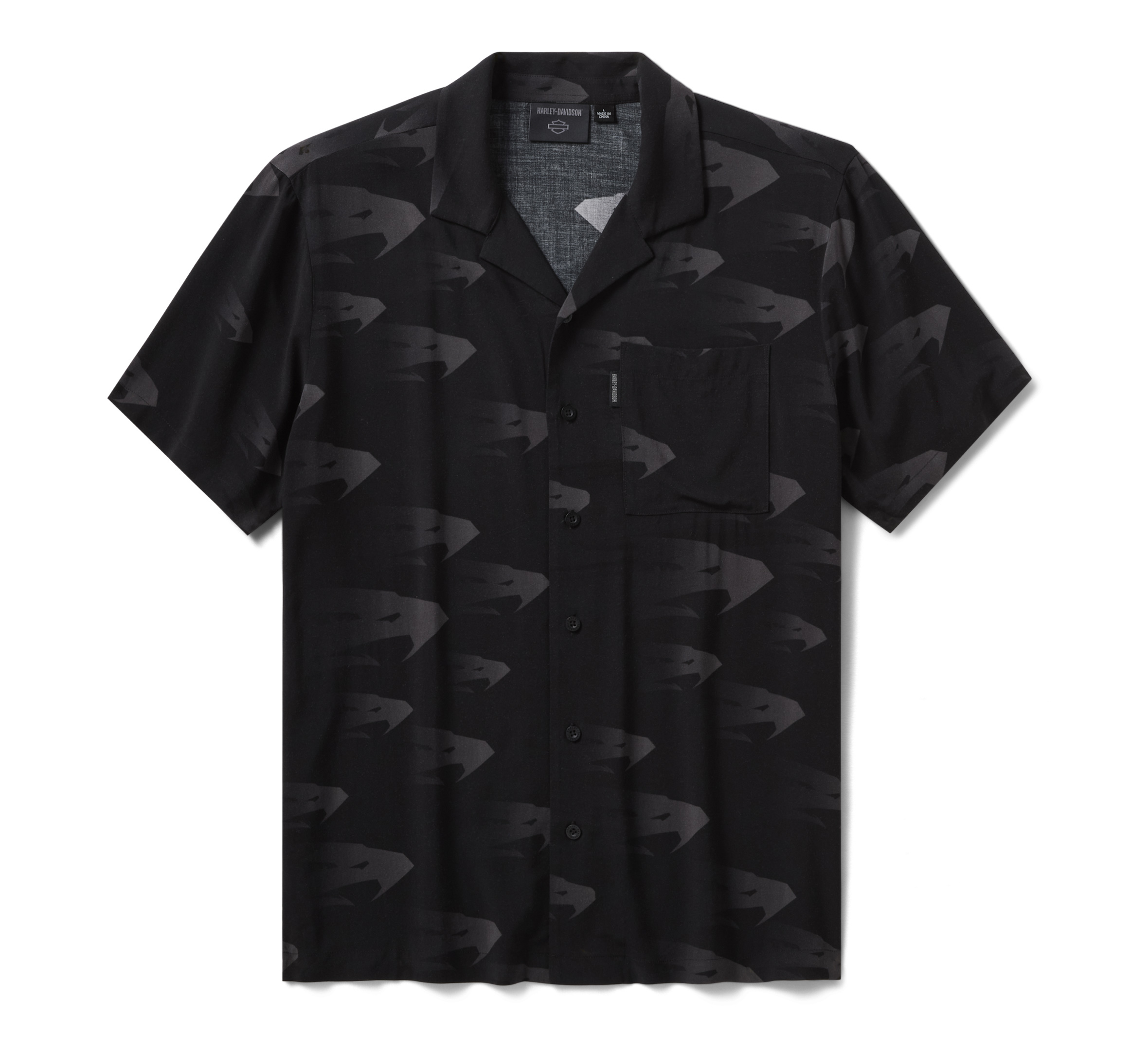 Men's Screamin' Eagle Aloha Shirt