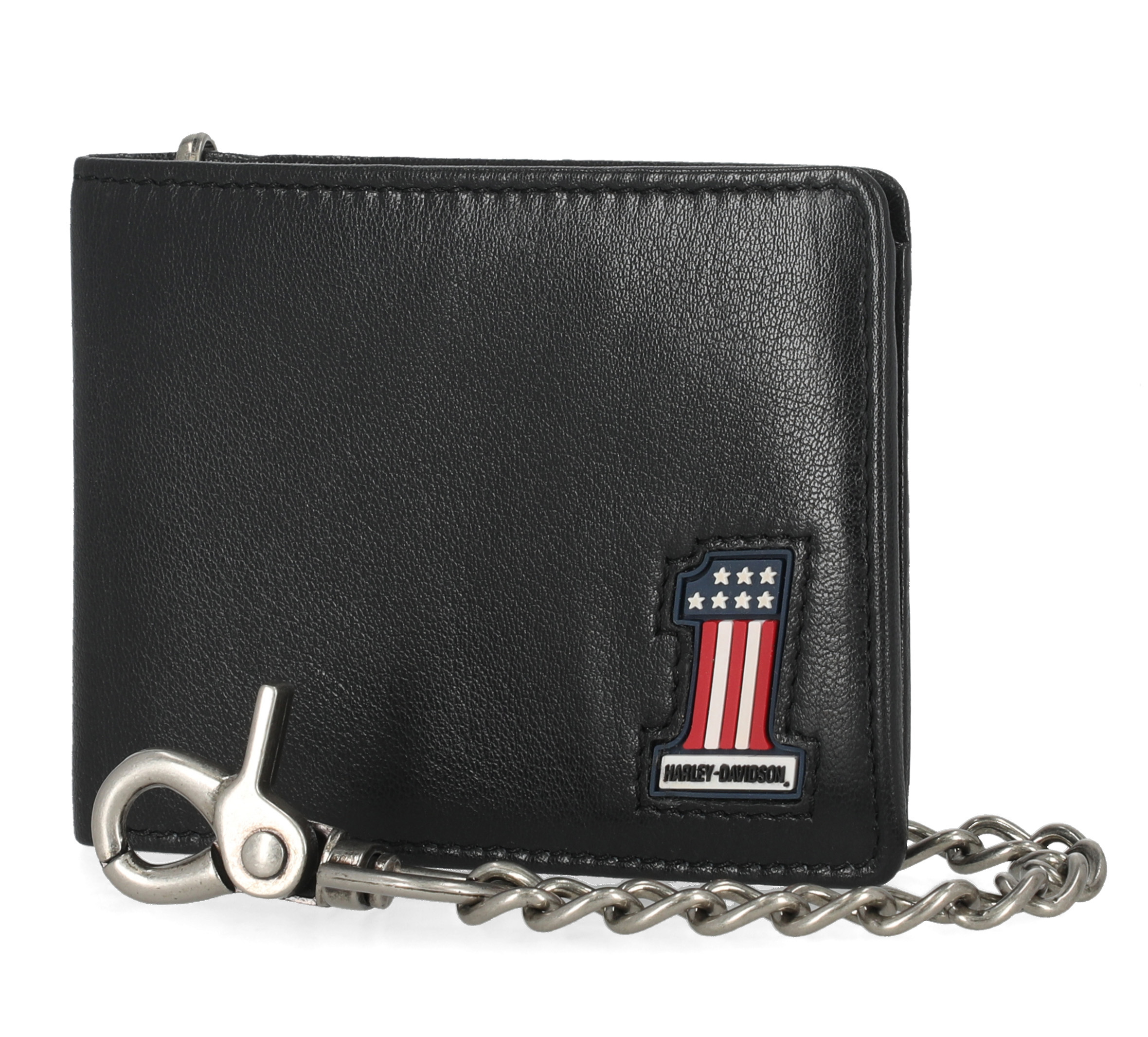 1 Logo Bifold Wallet With Chain | Harley-Davidson USA