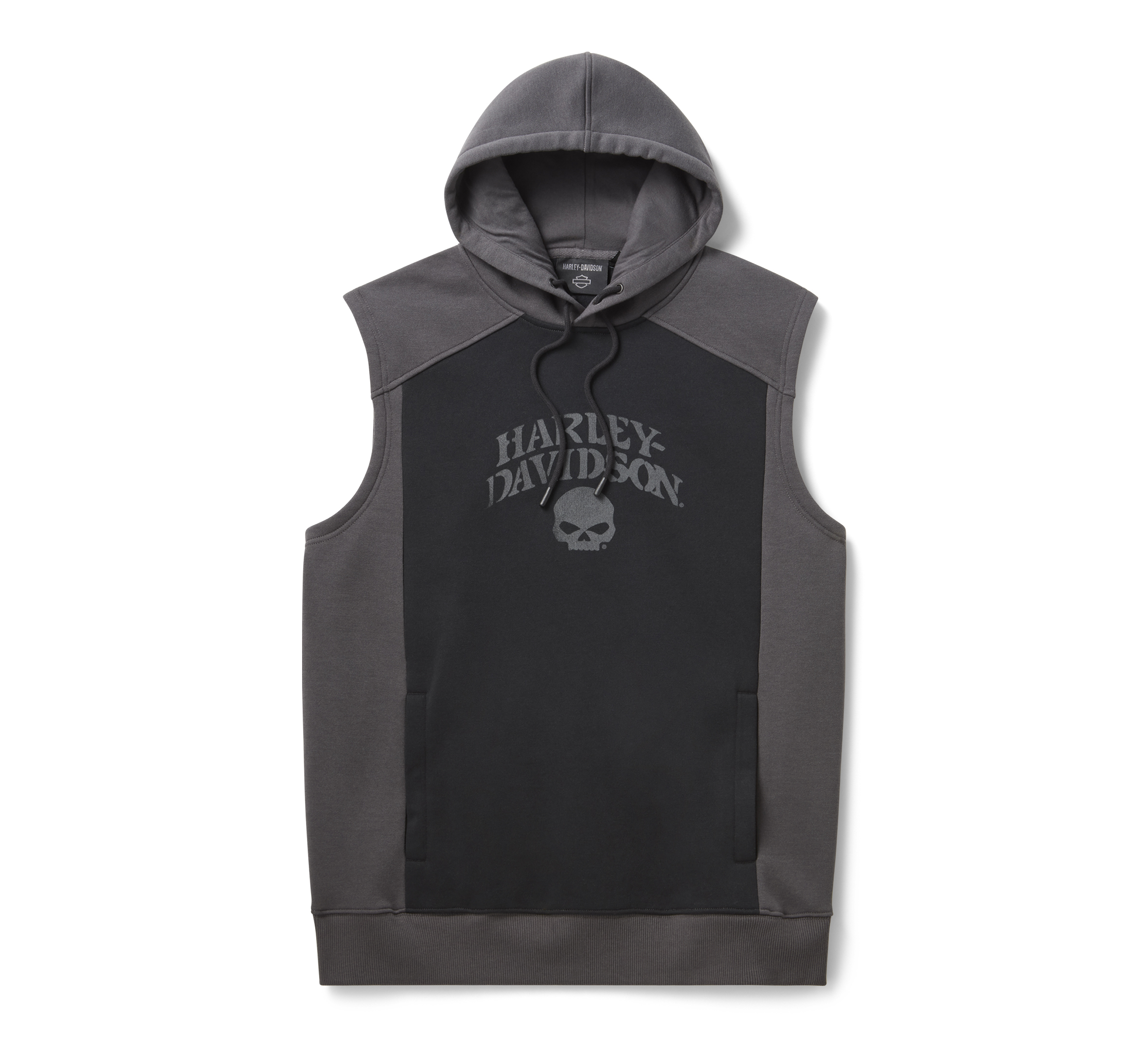 Men's Willie G Skull Sleeveless Hoodie | Harley-Davidson USA
