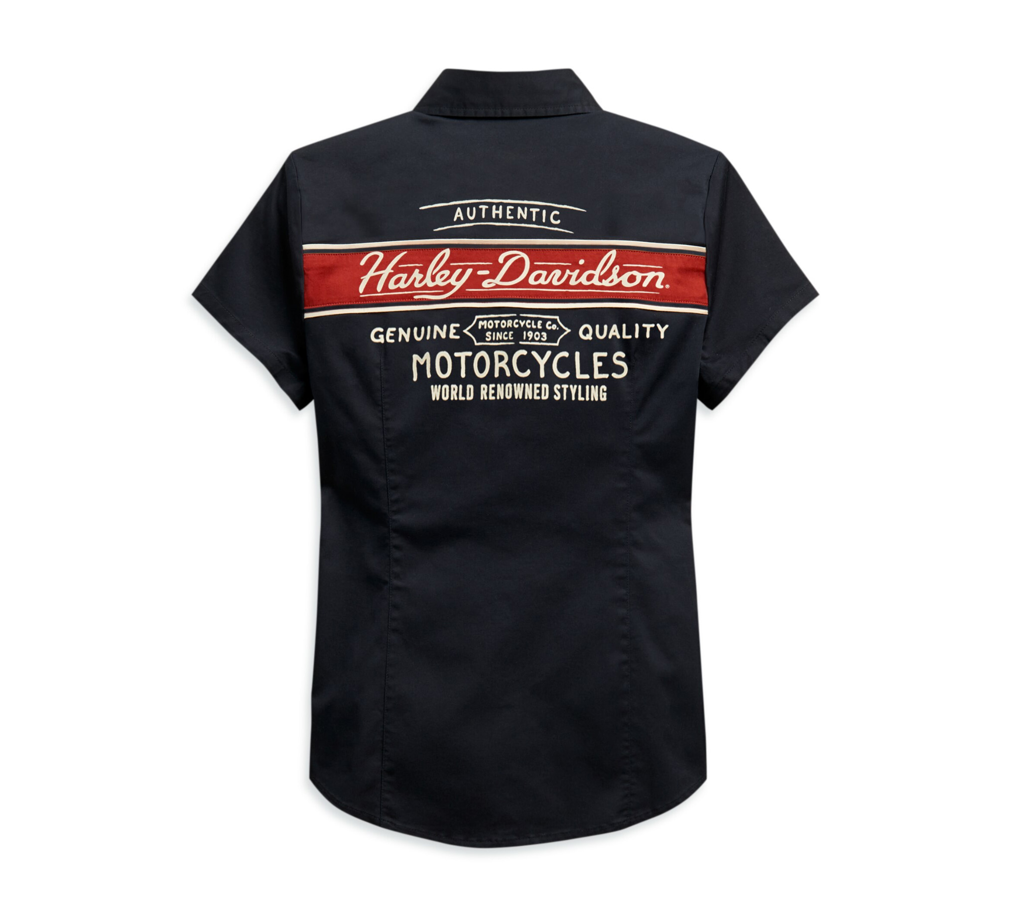 Women's Washed Zip-Front Shirt