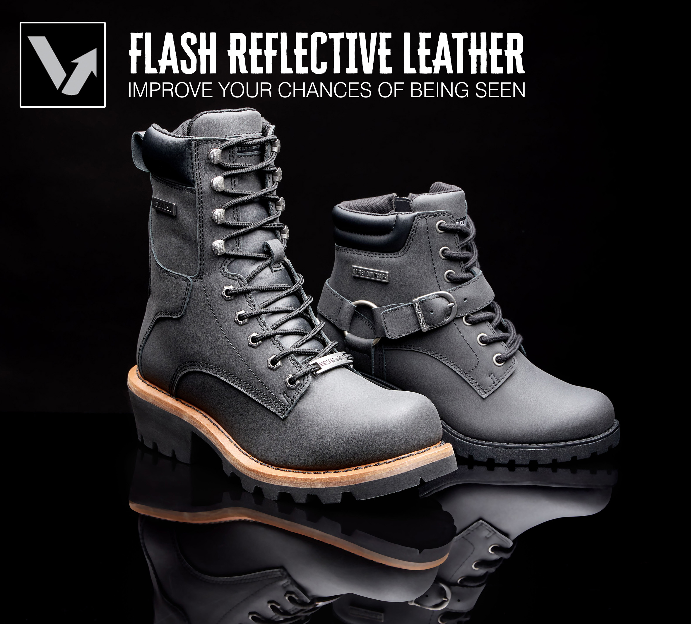 Men's Tyson Leather Flash Riding Boot