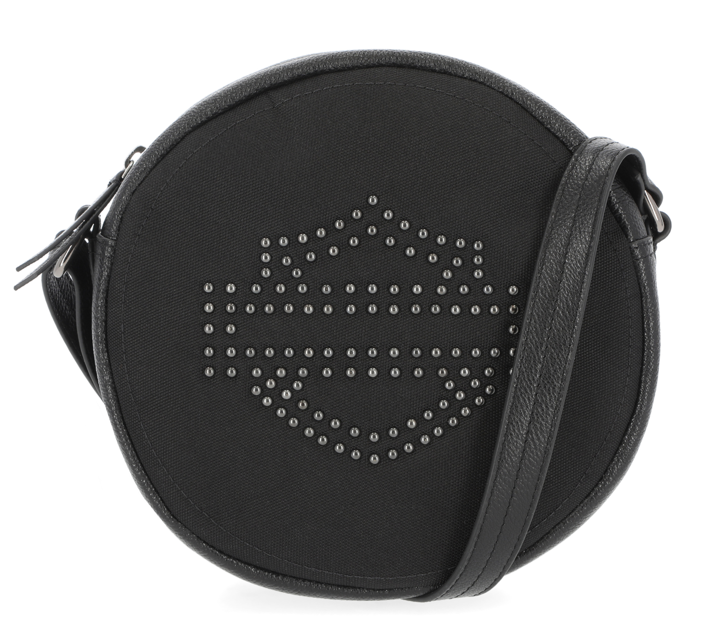 Bar & Shield Studded Canteen Bag