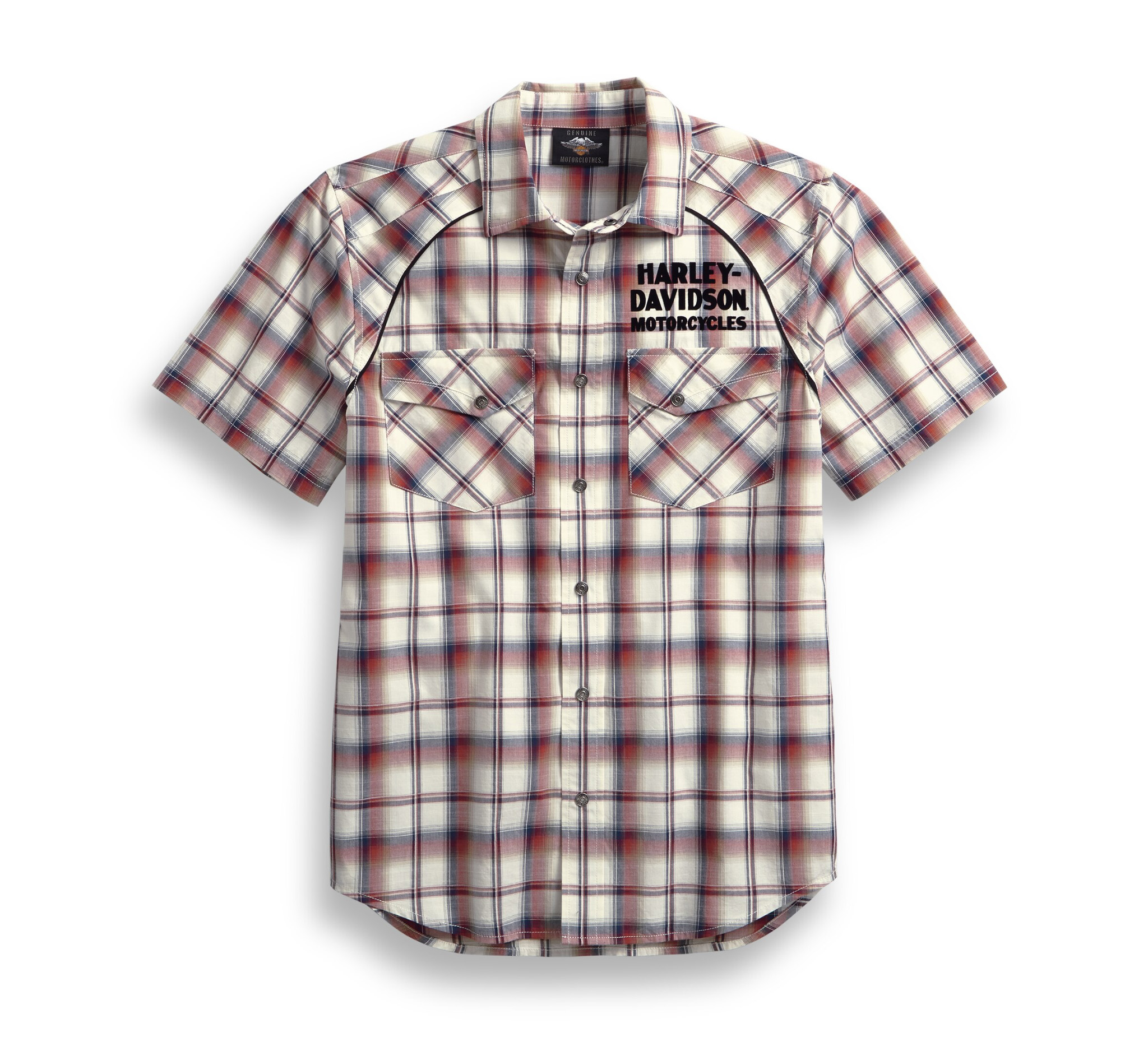Men's Upright Eagle Plaid Shirt