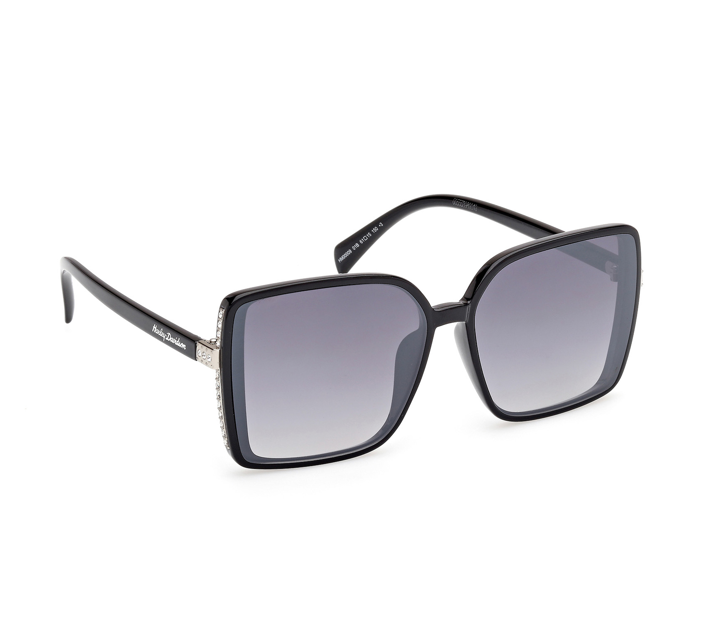 Oversized square glam sunglasses