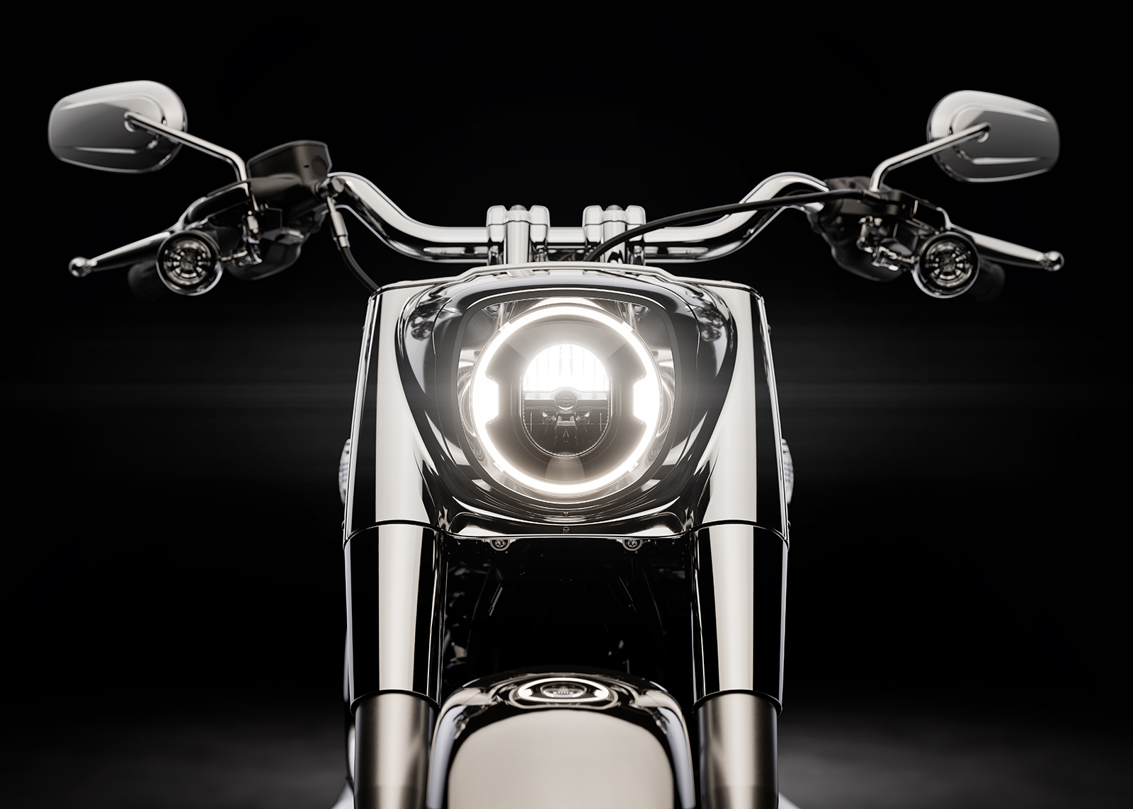 2025 Fat Boy Gray Ghost New All-LED Lighting