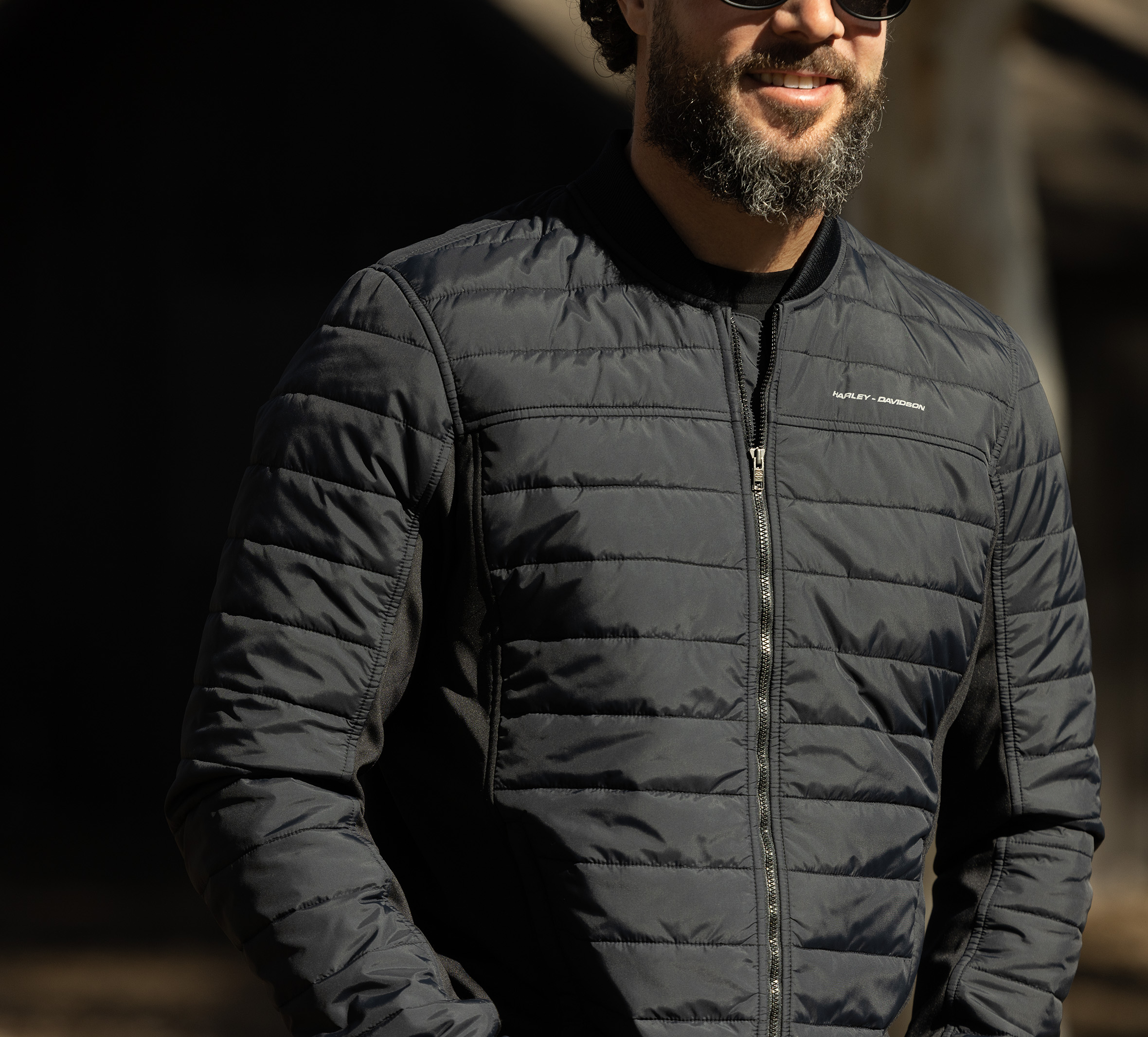 Men's H-D Flex Layering System Lightweight Mid Layer - Black