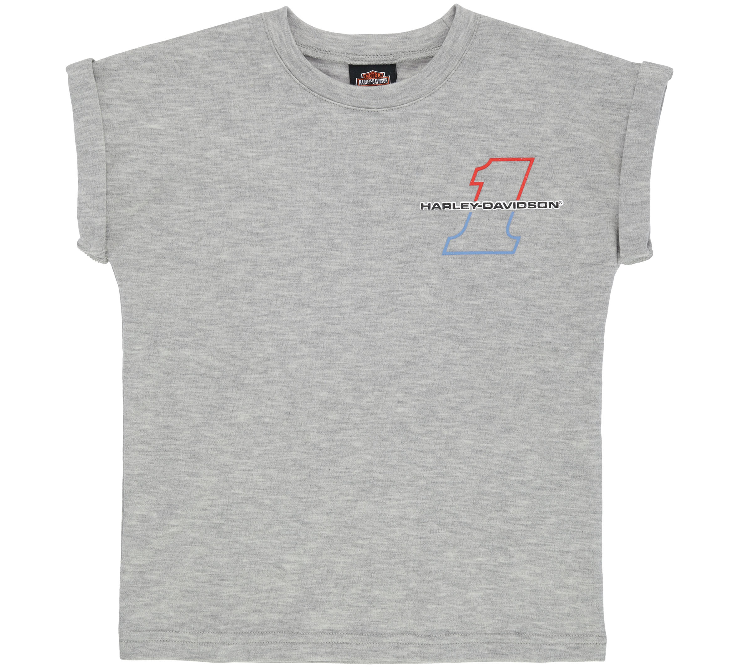 Boys Toddler Muscle Tee with Rolled Cuffs