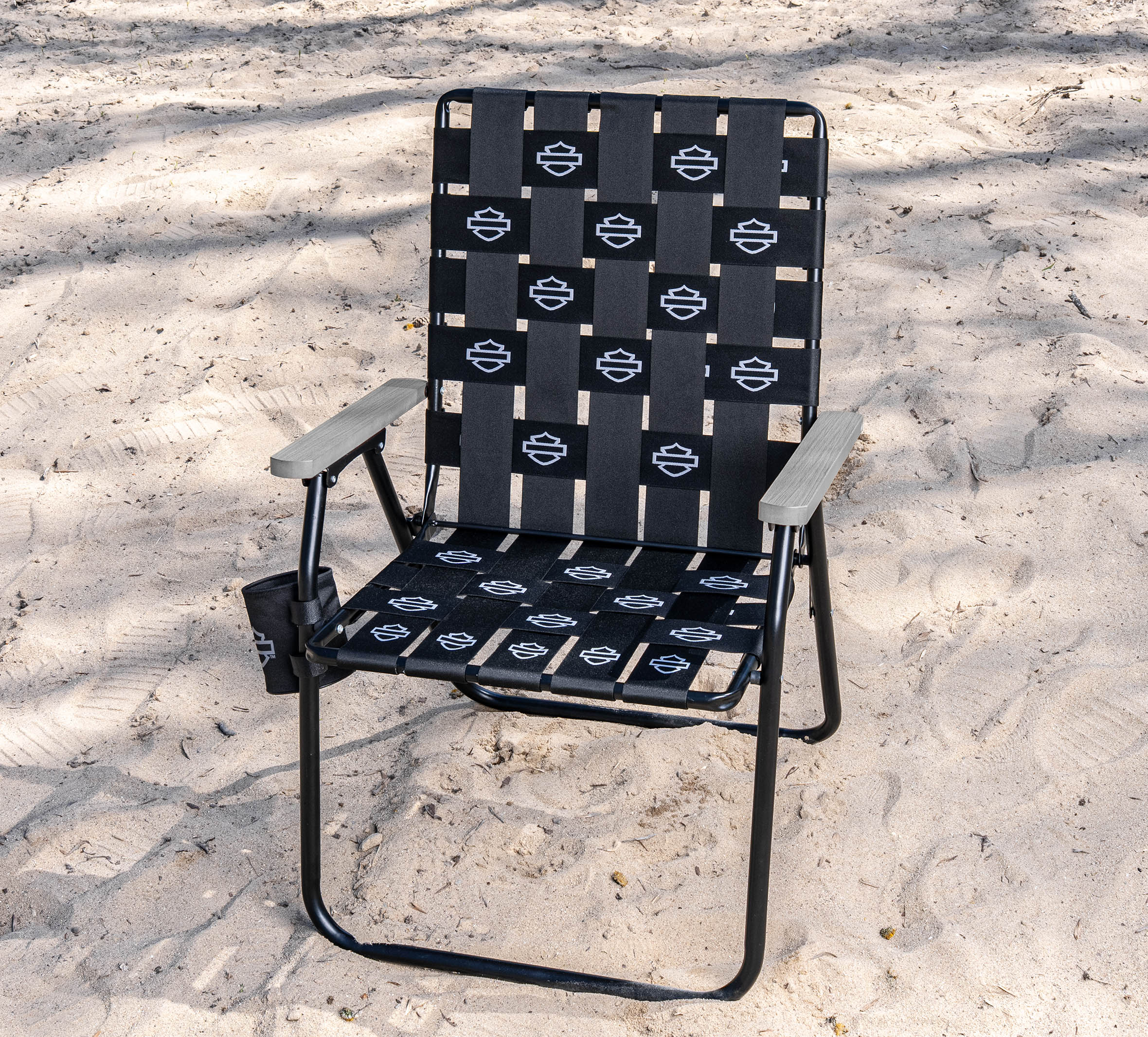 Open Bar & Shield Folding Chair