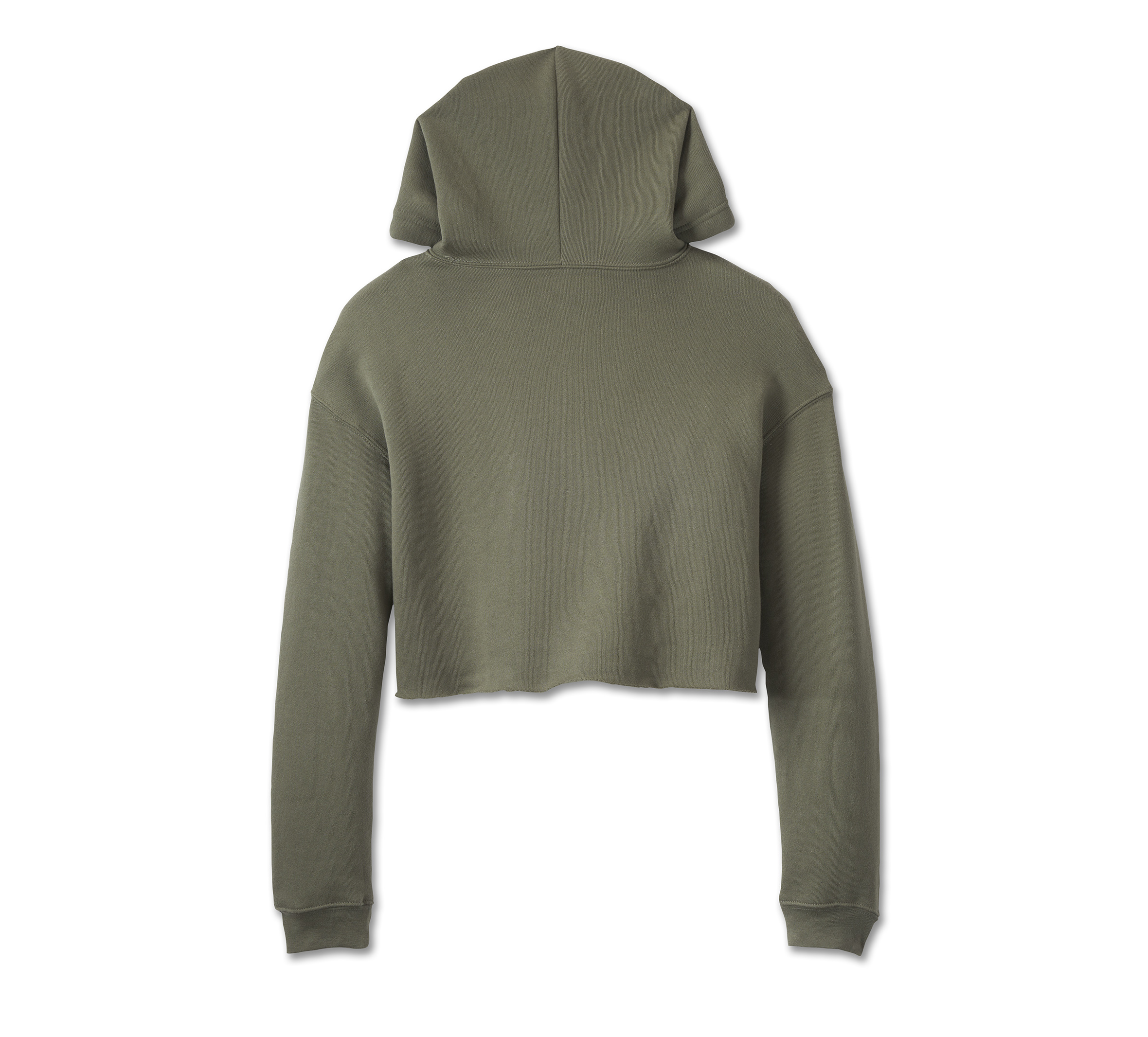 Women's Cropped Fleece Hoodie