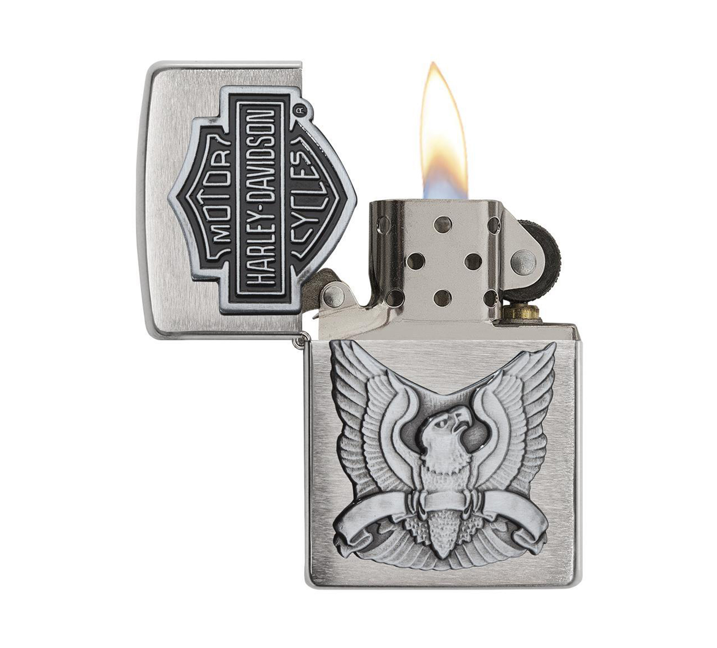 Harley-Davidson Eagle Wings Chrome Lighter