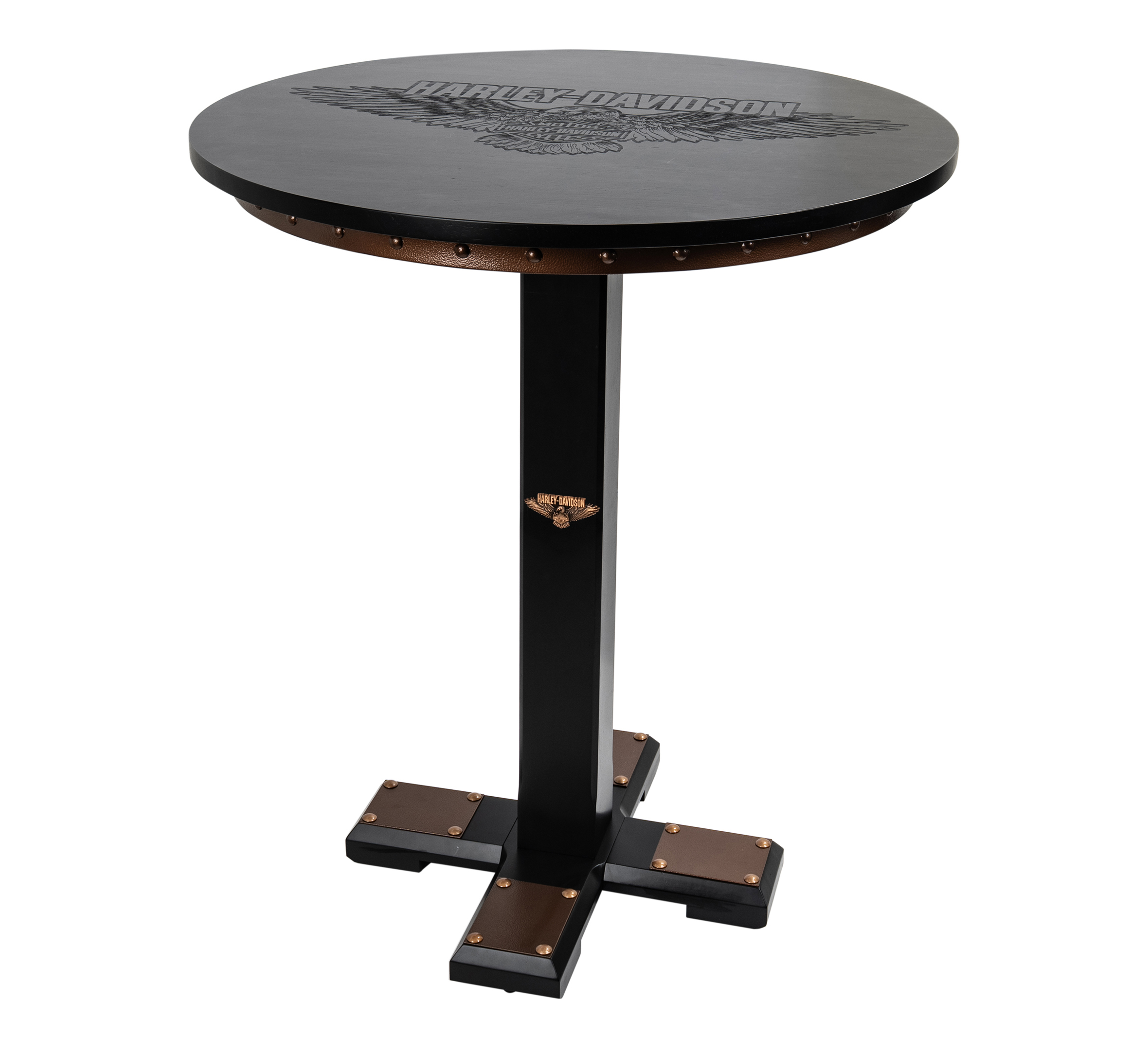 H-D Bar & Shield Eagle Pub Table