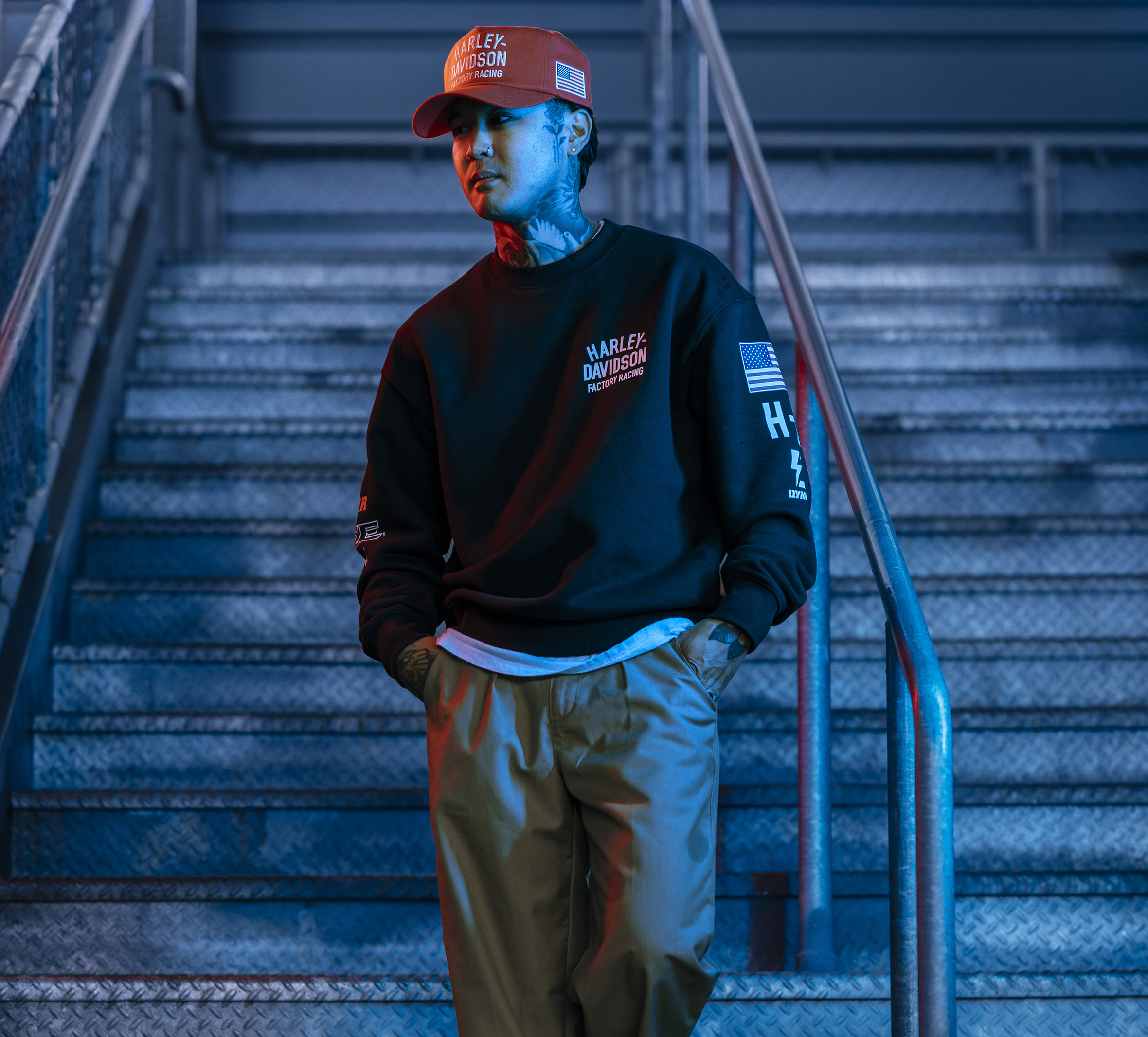 Factory Racing Fast Johnnie Crewneck Sweatshirt