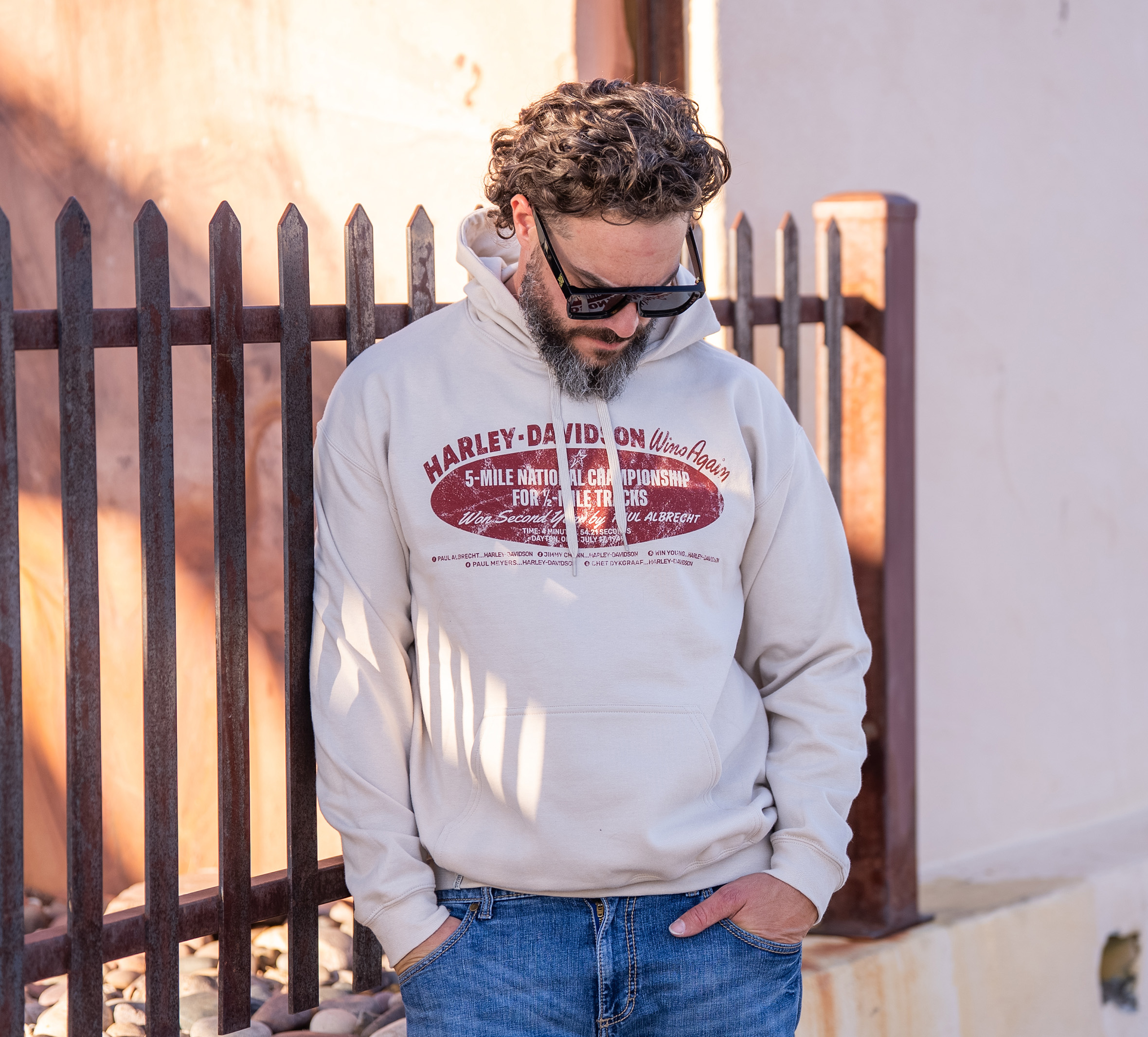 Men's Archive Poster Midweight Hoodie