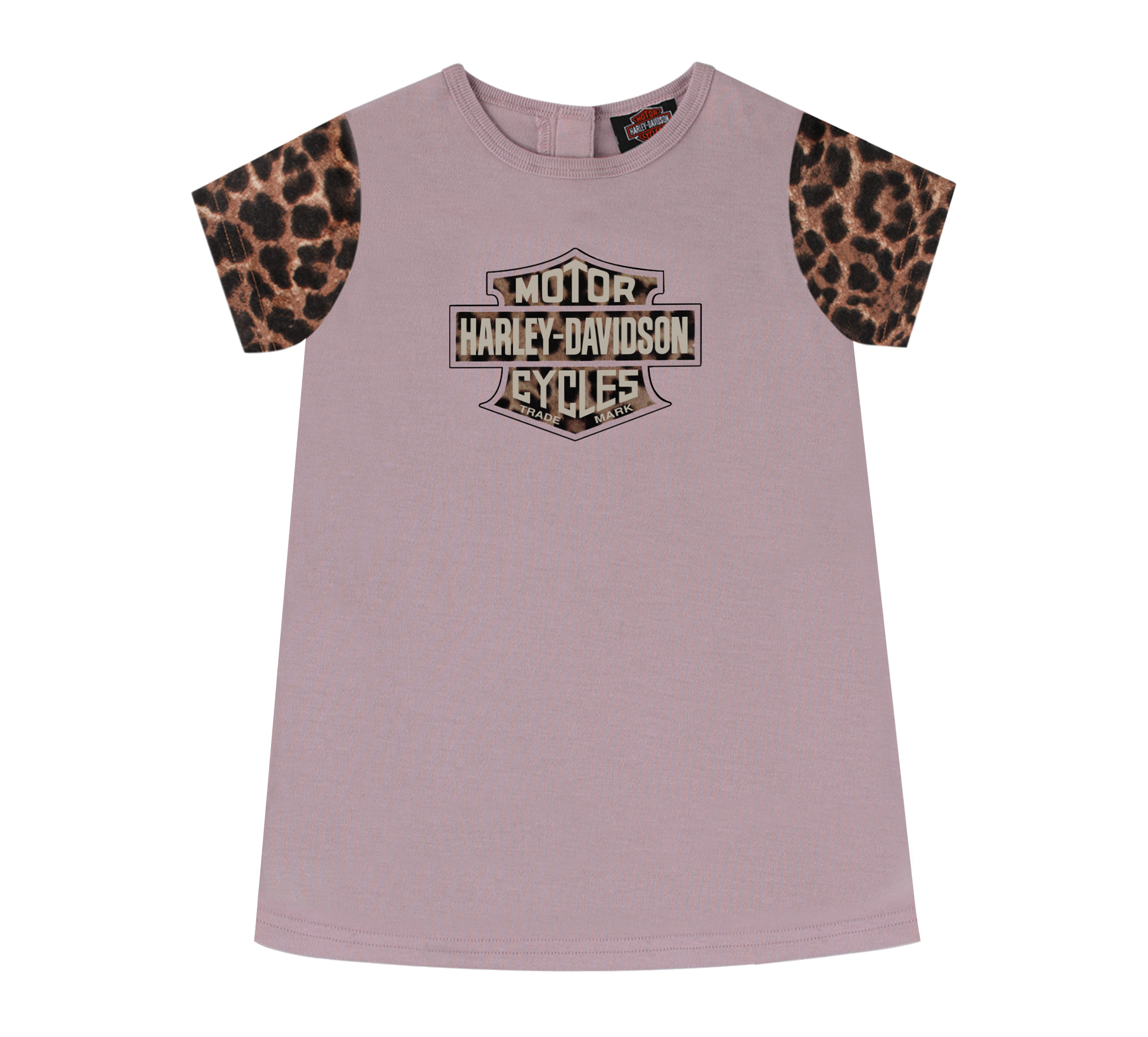 Bar & Shield Leopard Tee Shirt Dress | Harley-Davidson USA