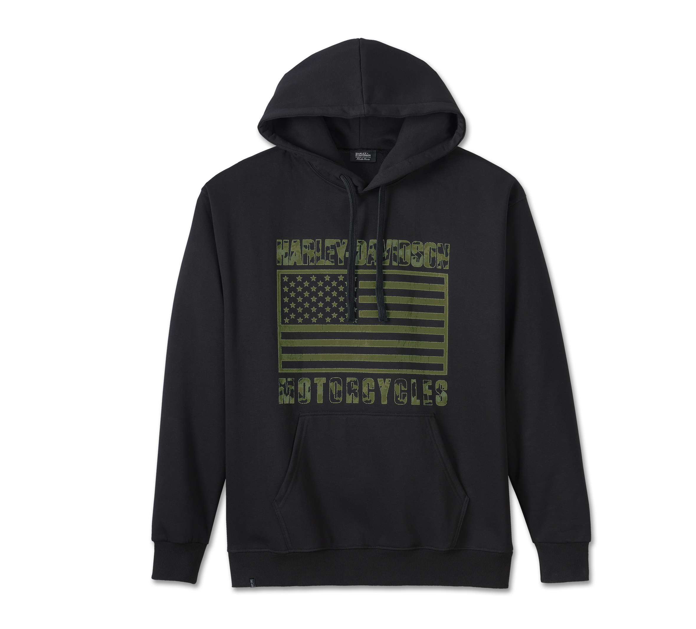 Men's H-D Flag Heavyweight Hoodie