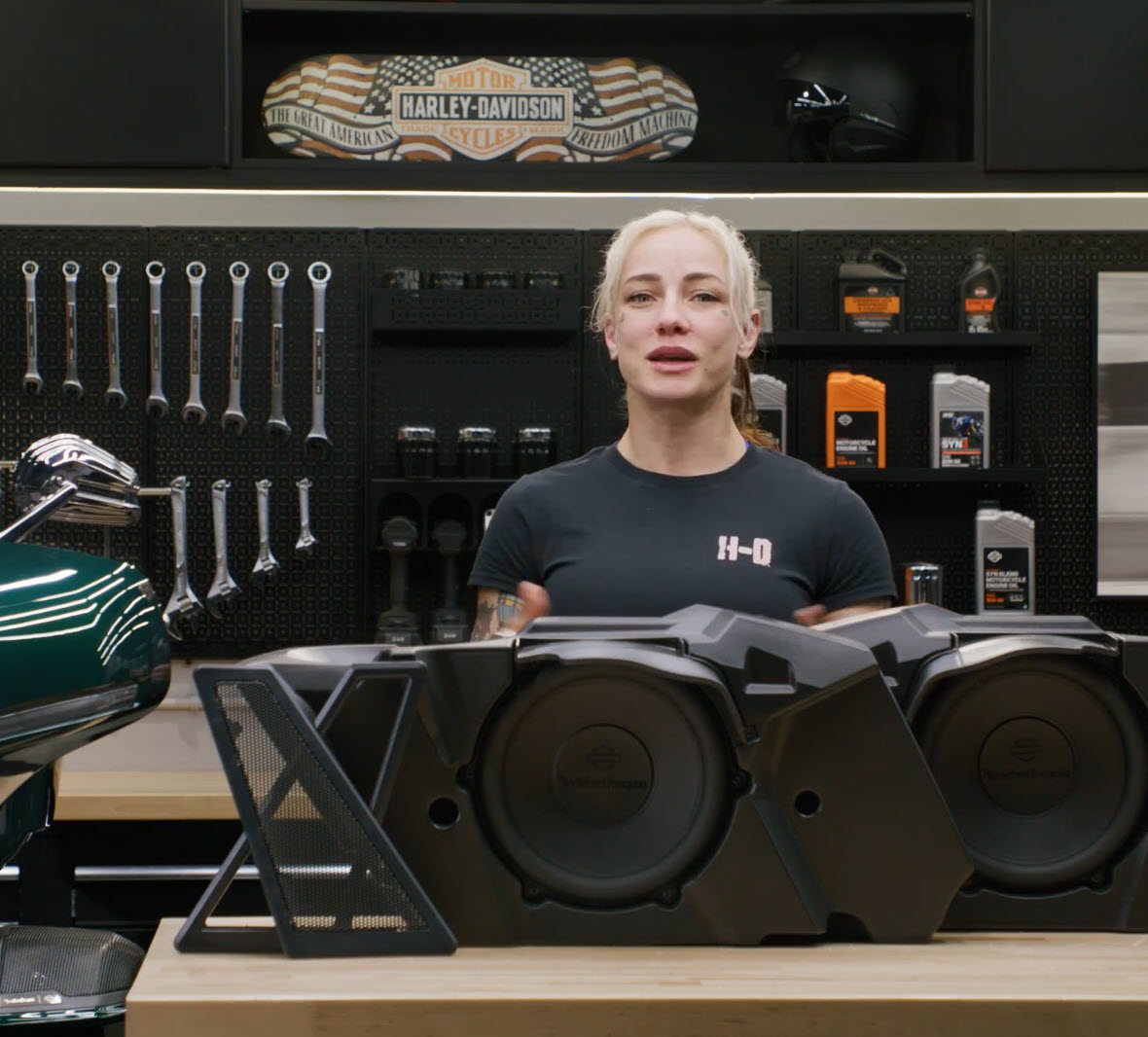 Harley-Davidson Audio by Rockford Fosgate Primary Subwoofer Kit