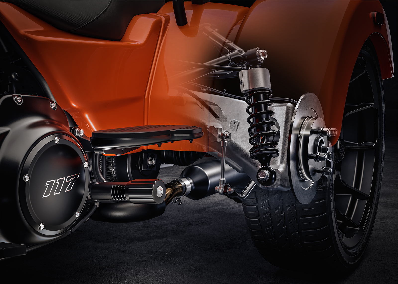 2026 Road Glide 3 Suspension