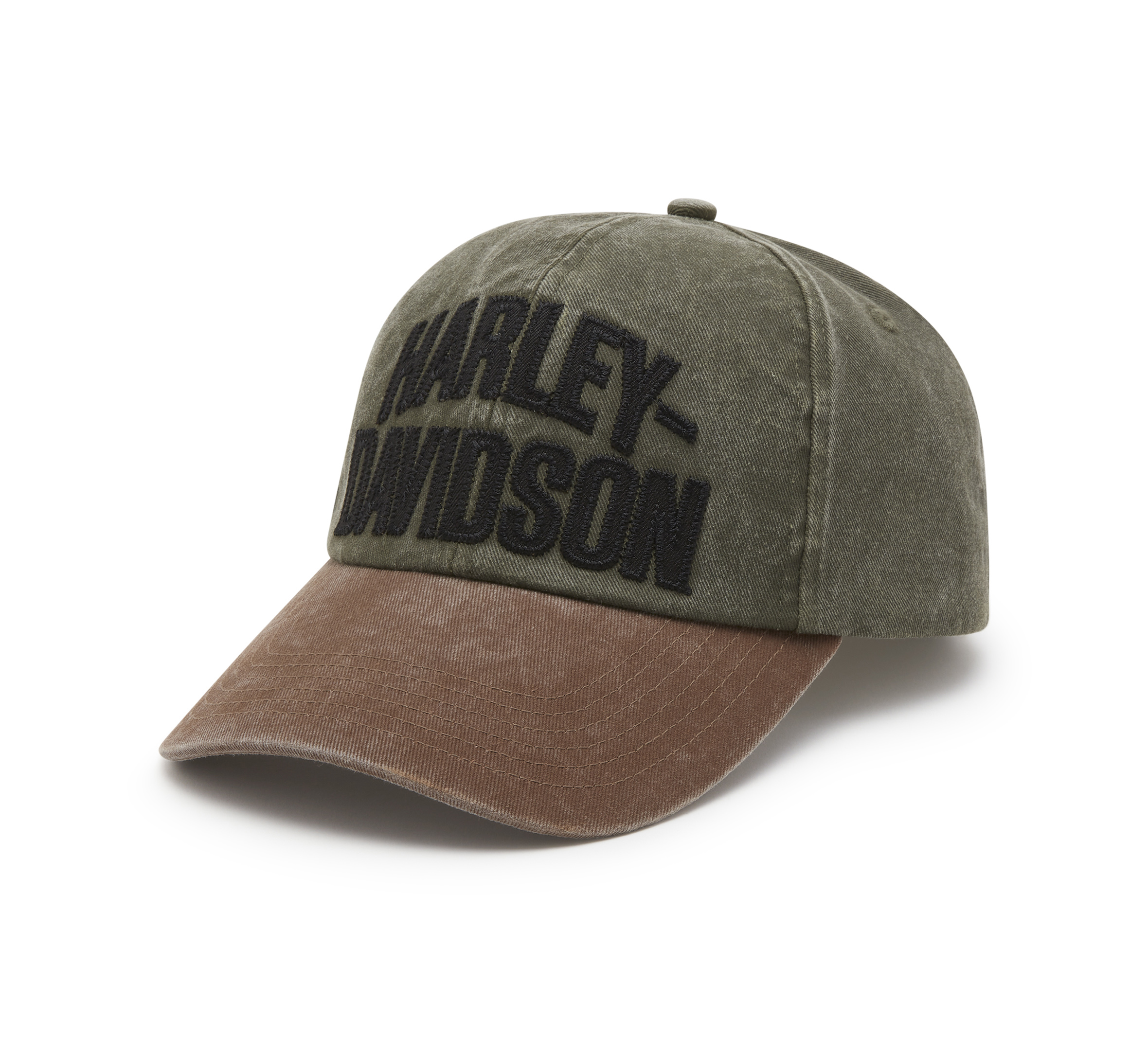 Arched Font Panhead Fitted Baseball Hat