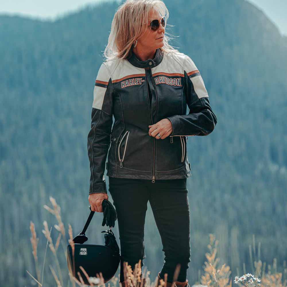 woman wearing a jacket