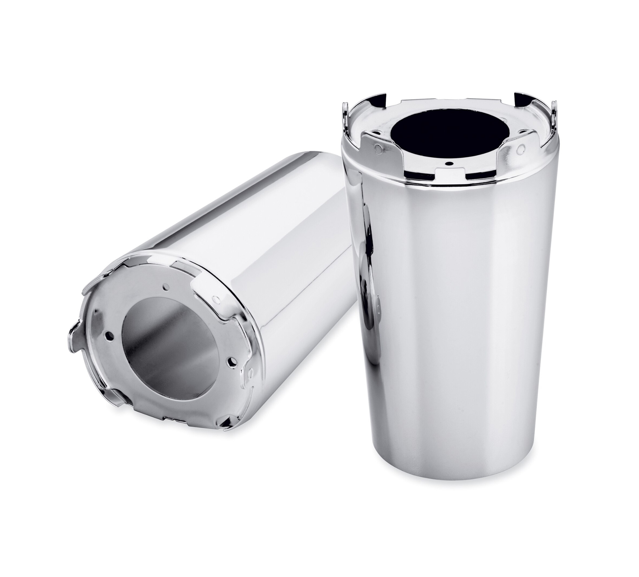 Chrome Upper Fork Slider Covers