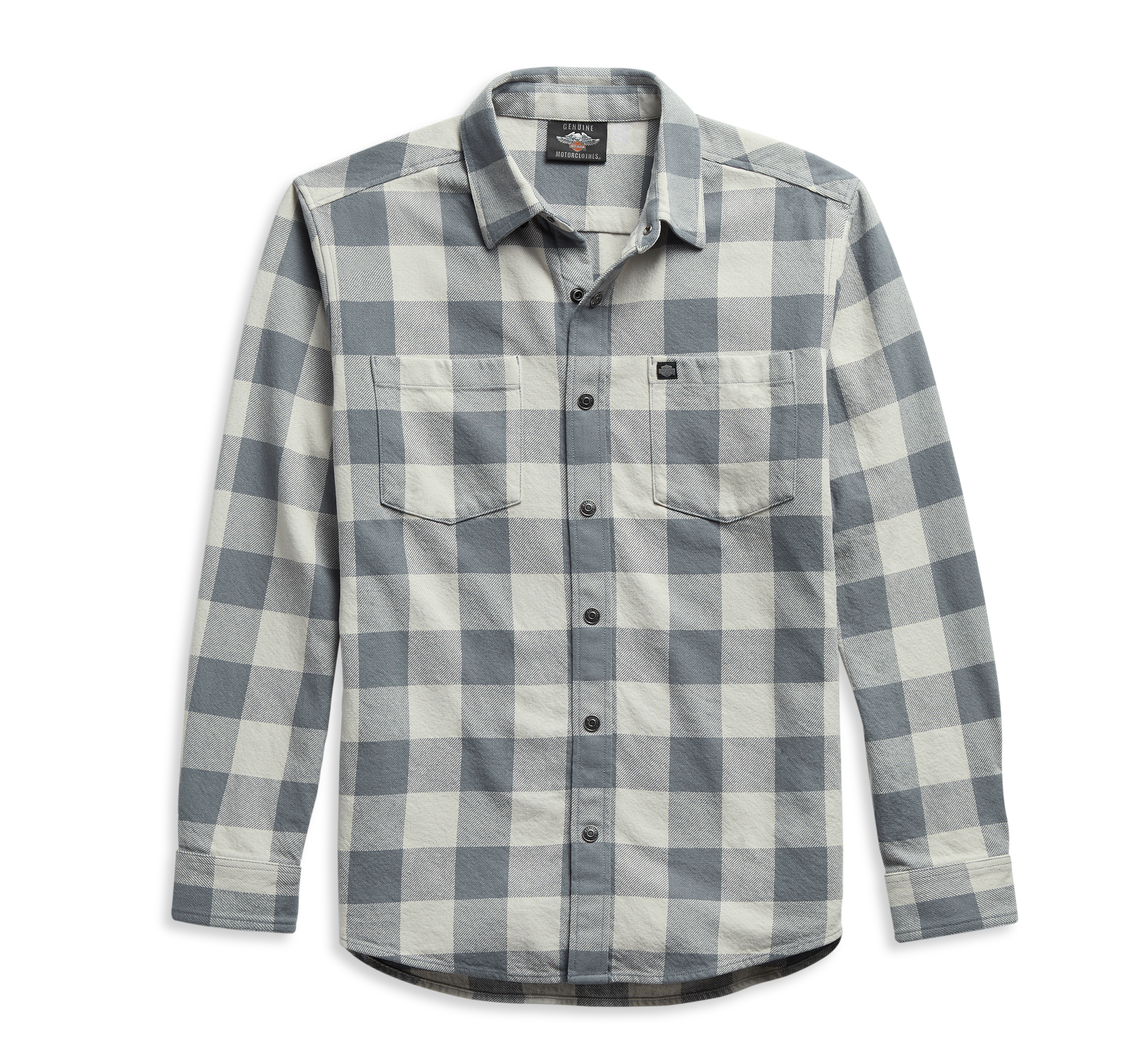 Men's #1 Logo Plaid Shirt