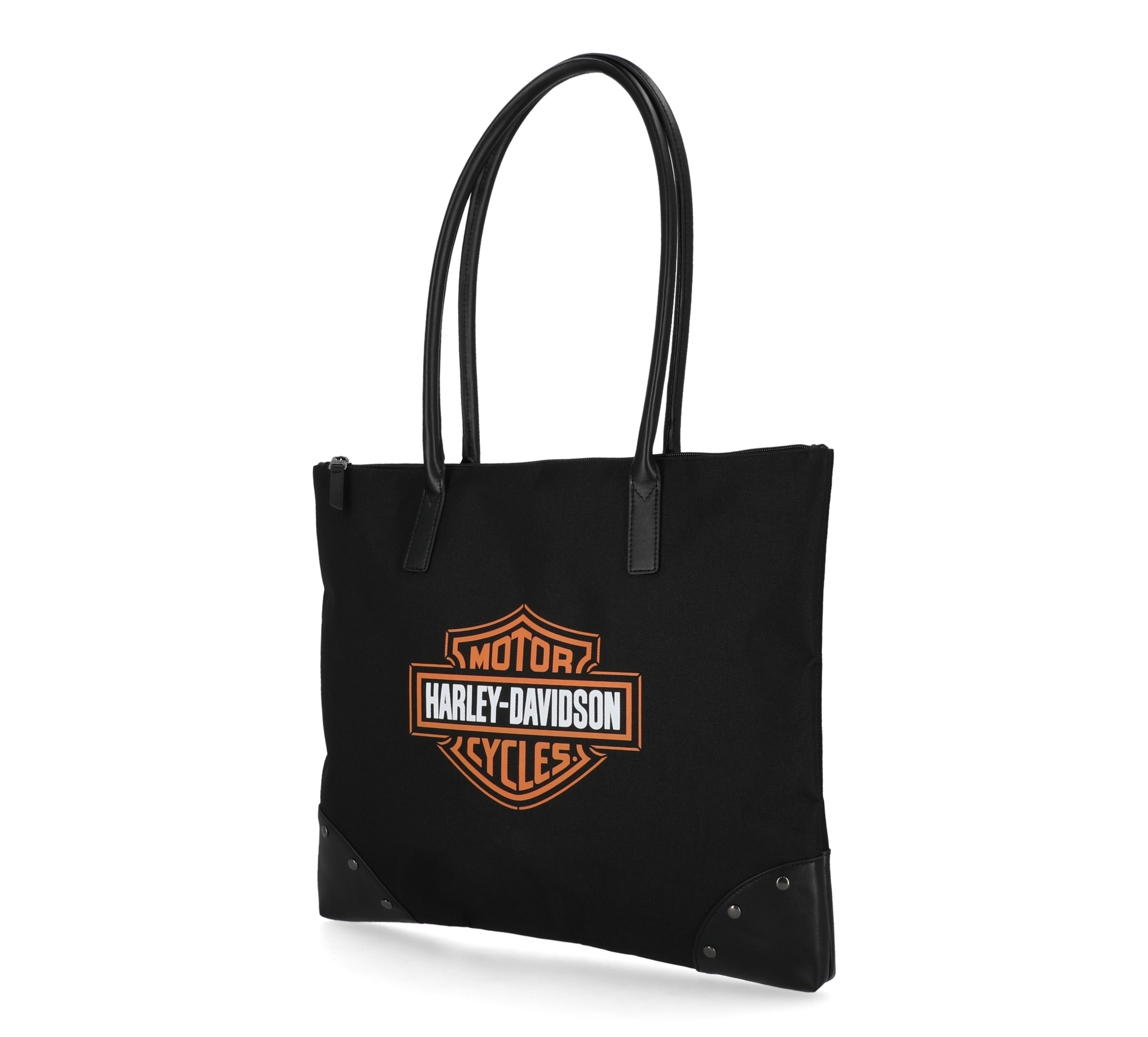 Open Bar & Shield Rhinestone Flat Tote | Harley-Davidson USA