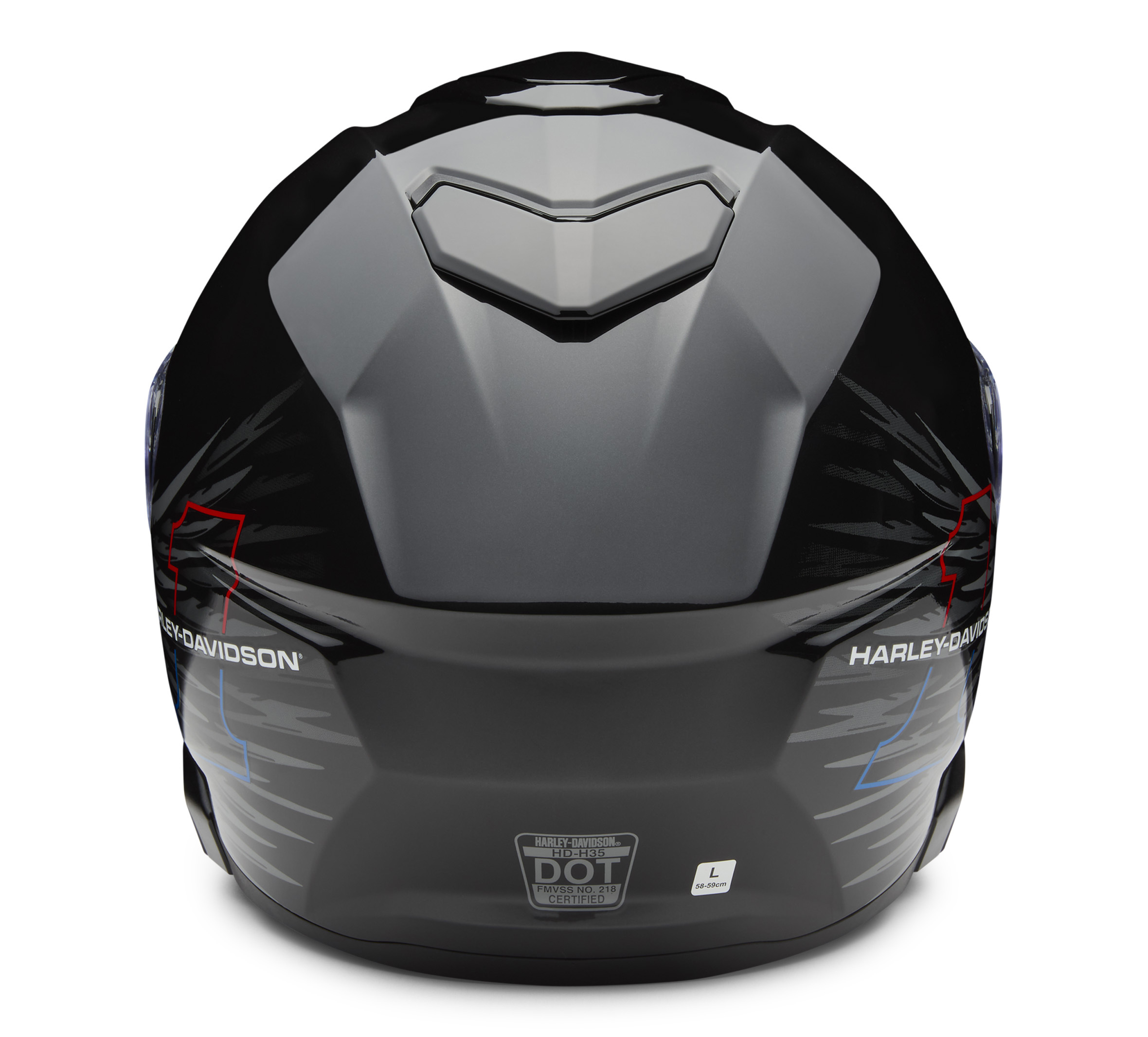 H-D Liberty Eagle Capstone Sun Shield III H35 Modular Helmet