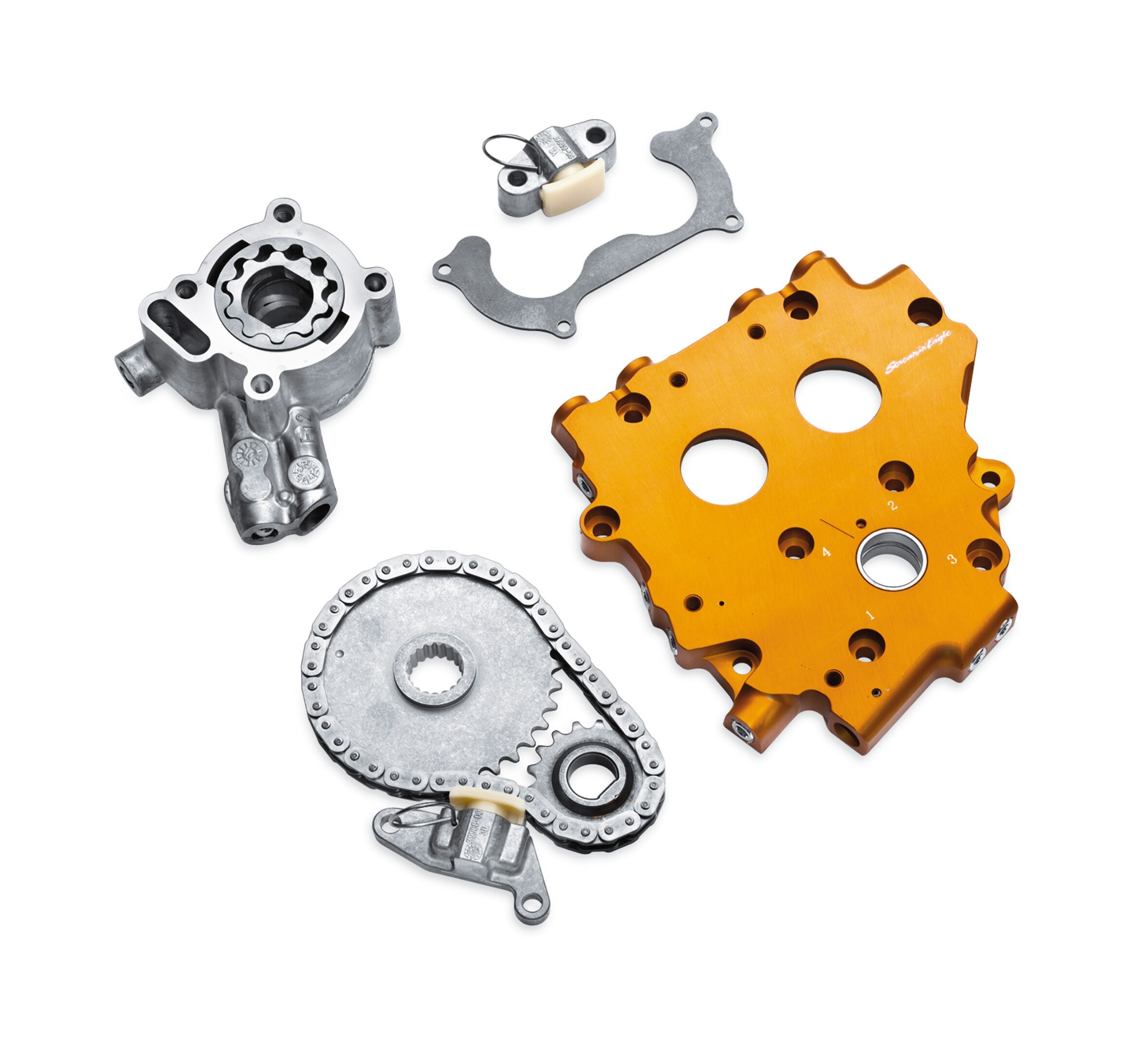 Screamin' Eagle Hydraulic Cam Chain Tensioner Plate Upgrade Kit