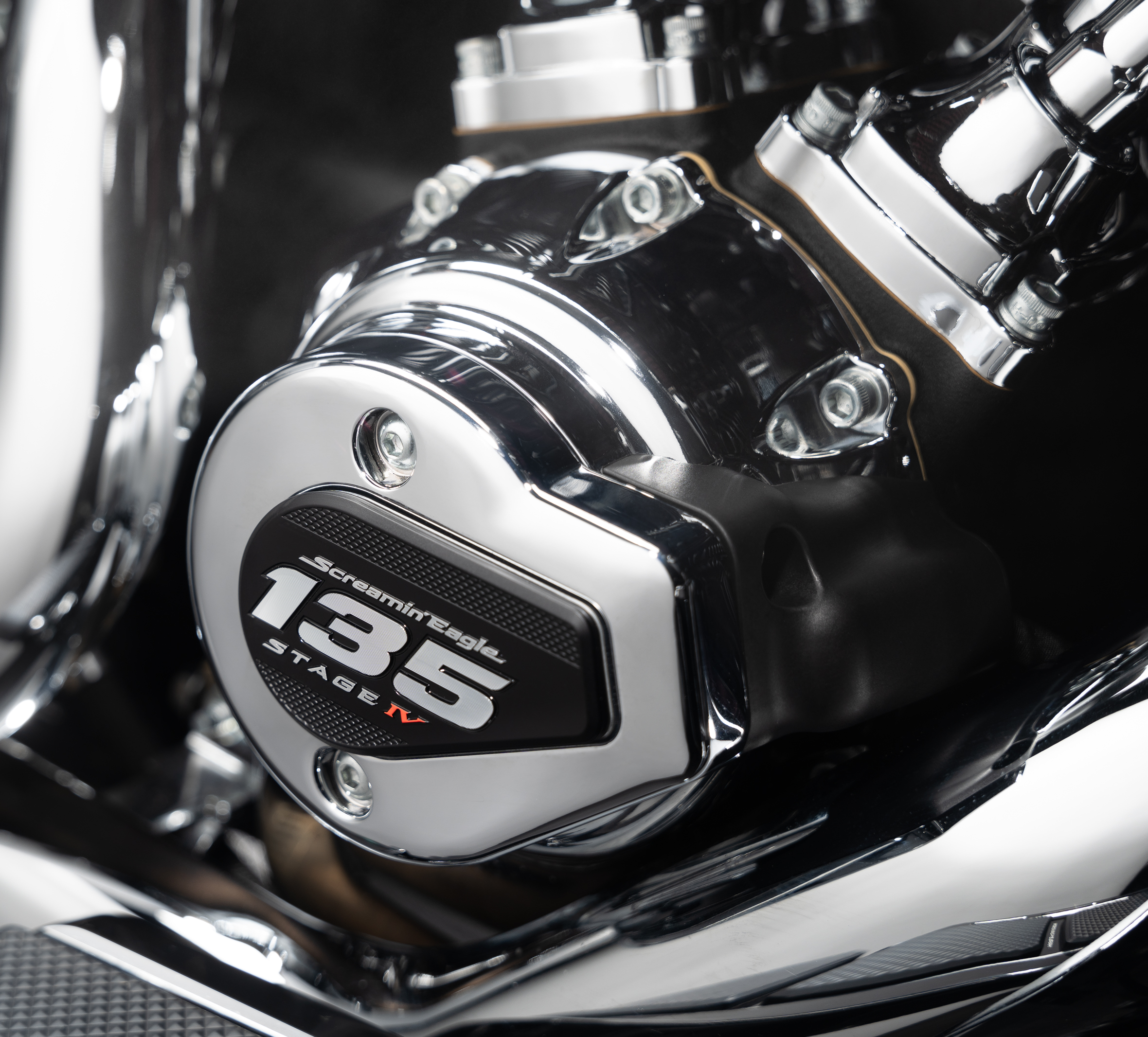 Screamin' Eagle Timer Cover Medaillon - Fase IV 135CI