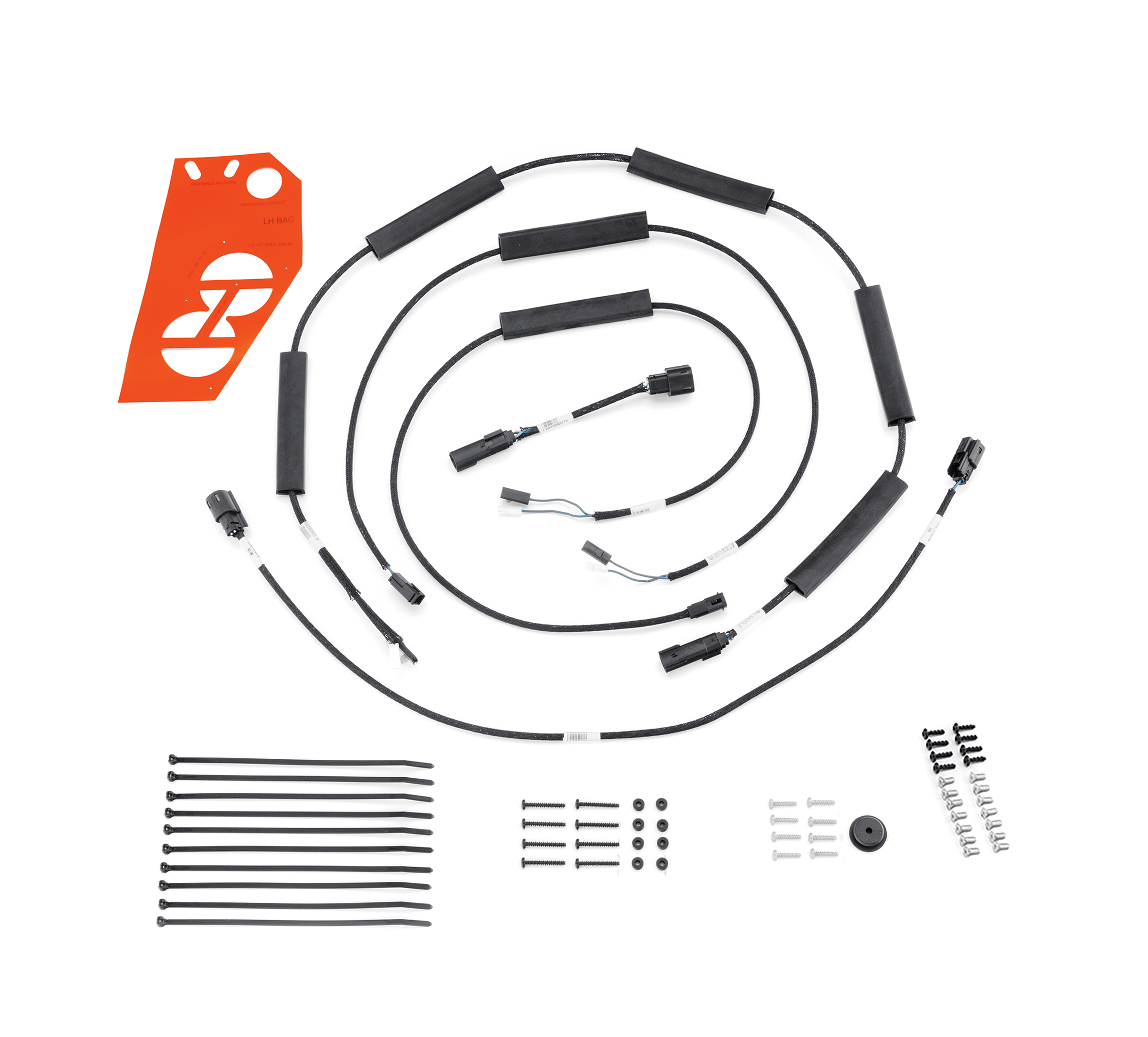 Harley-Davidson Audio powered by Rockford Fosgate - Saddlebag Speaker Installation Kit