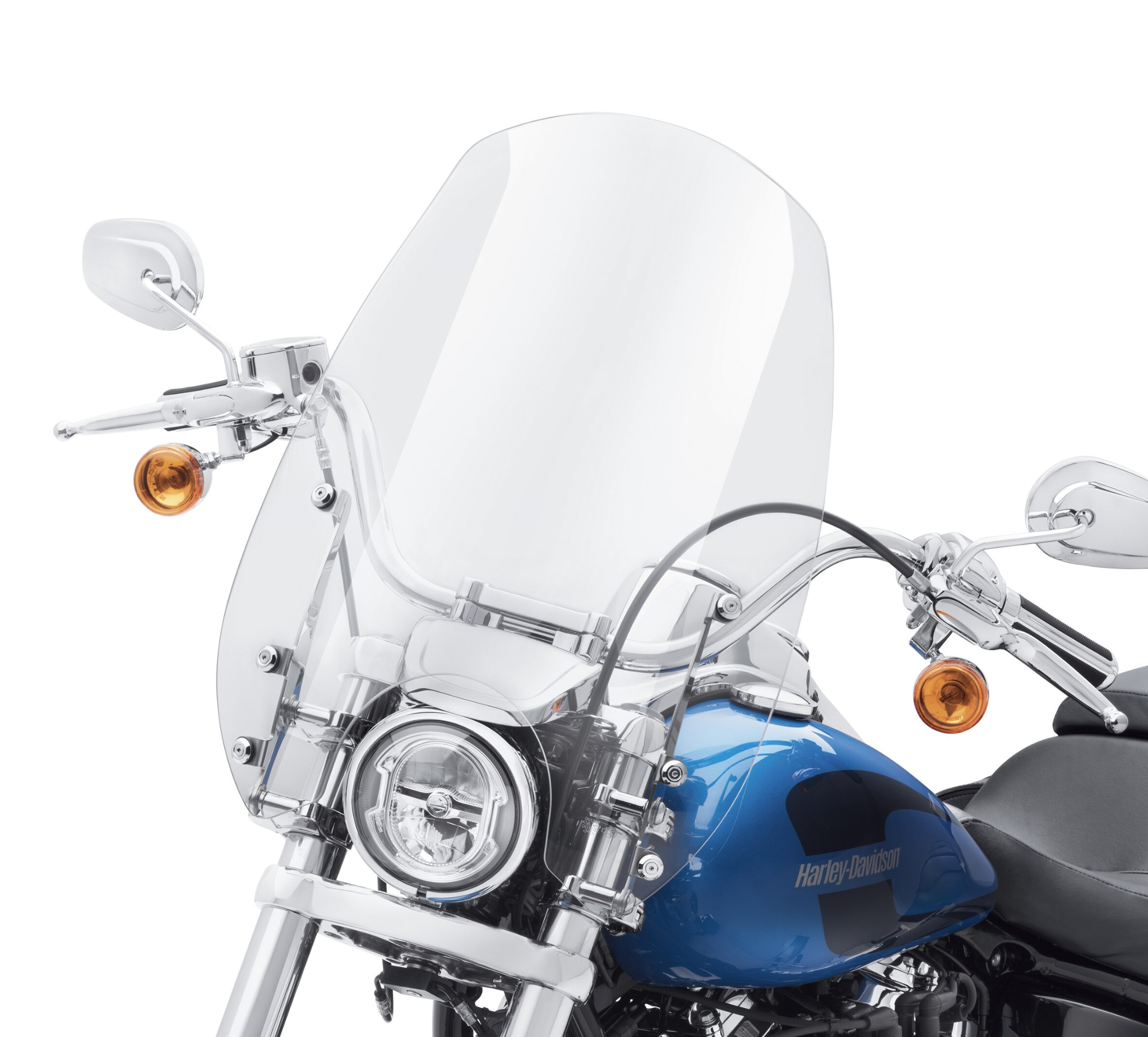 Wind Splitter Quick-Release 19 in. Super Sport Windshield