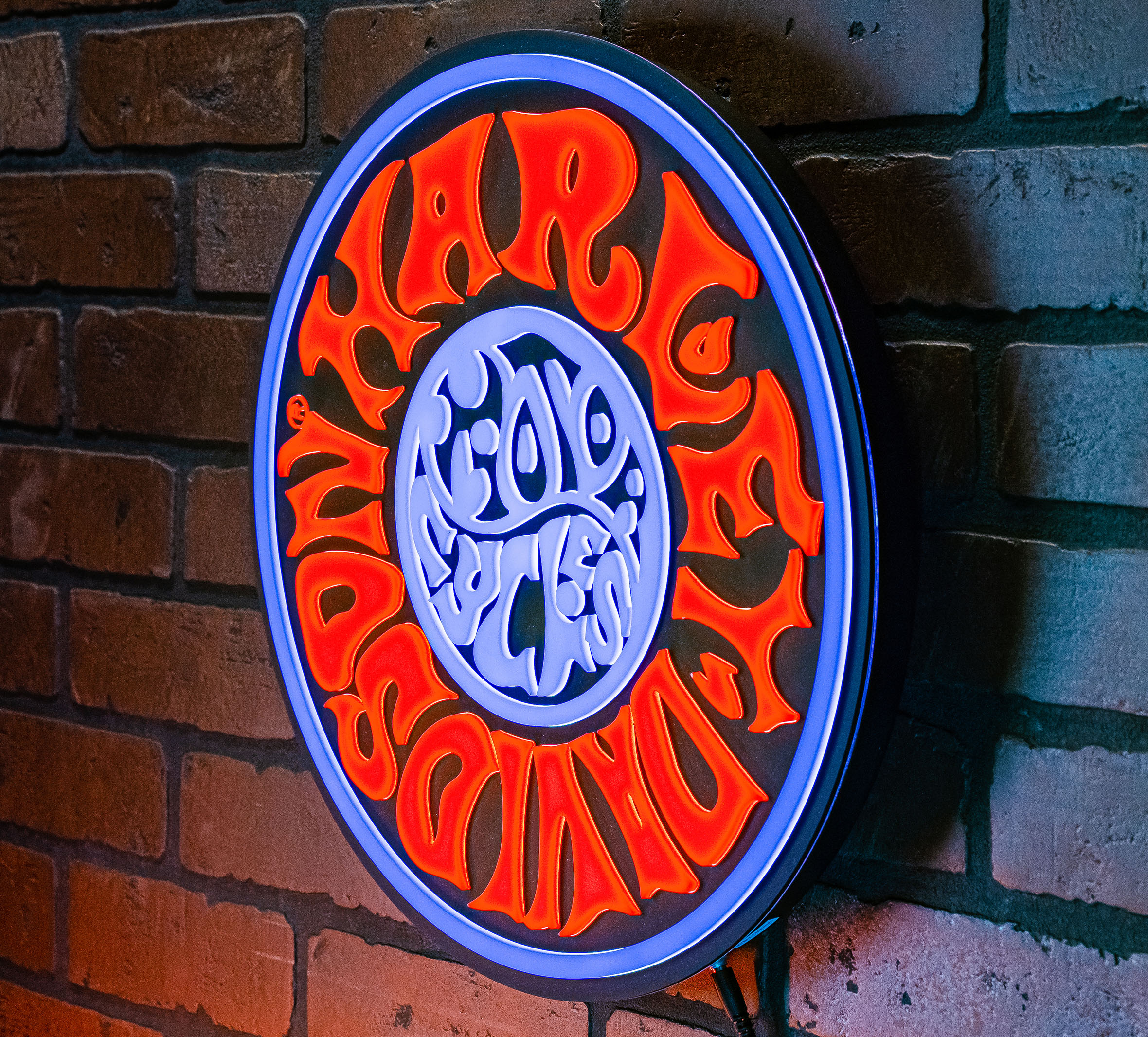 1970's Psychedelic LED Sign