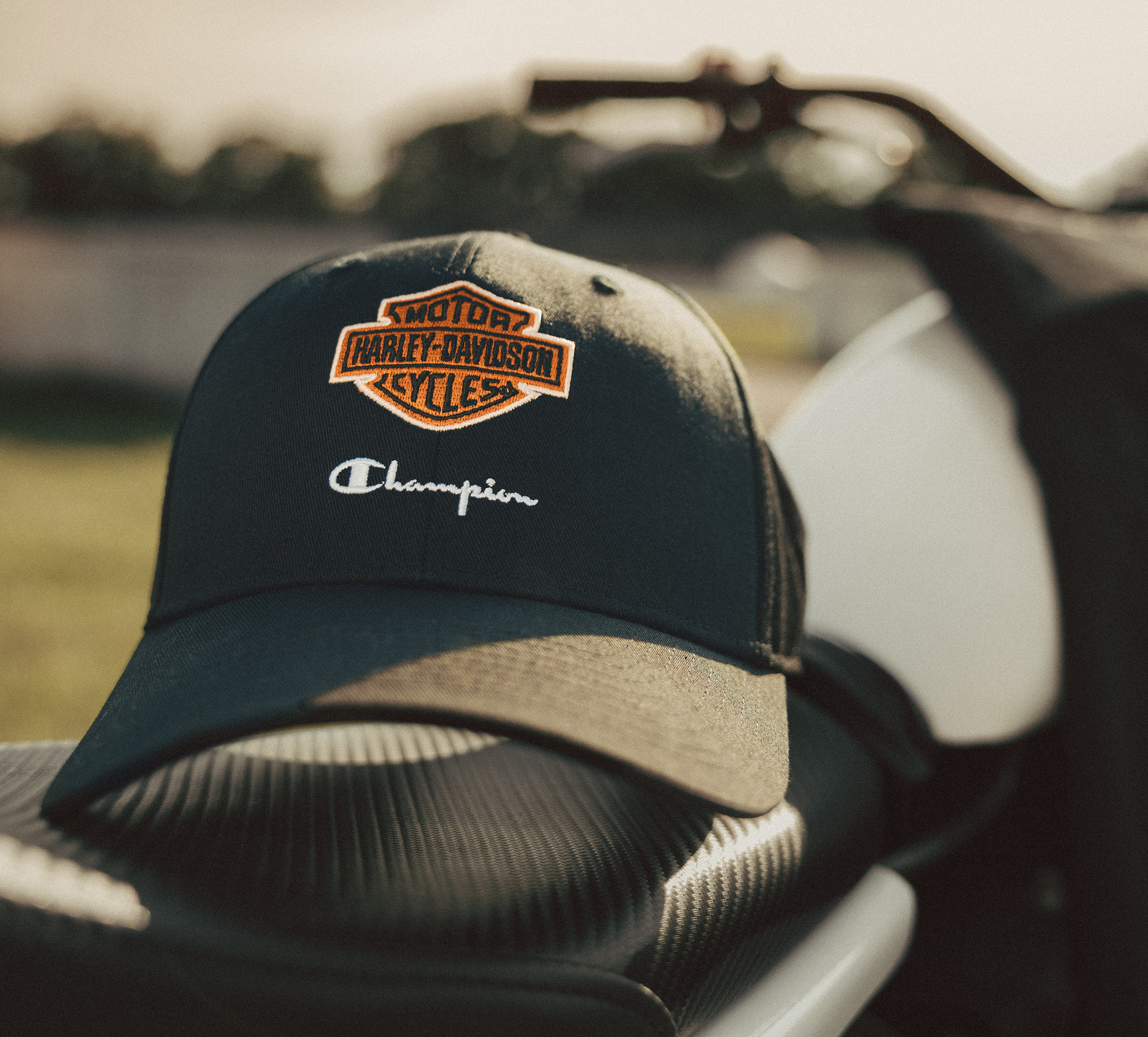Champion x Harley-Davidson Adjustable Baseball Hat