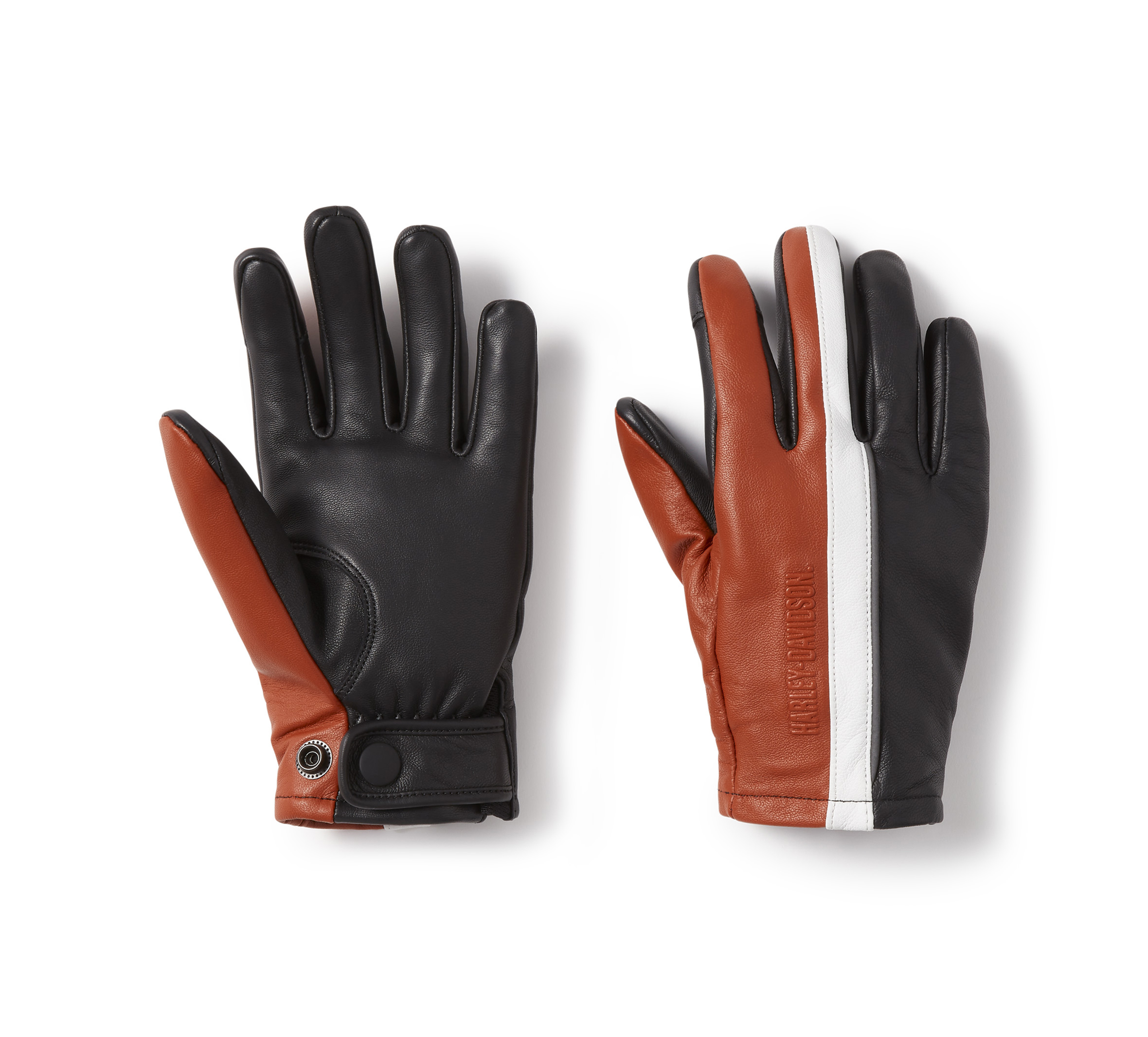 Women's H-D® Trenton Leather Riding Gloves