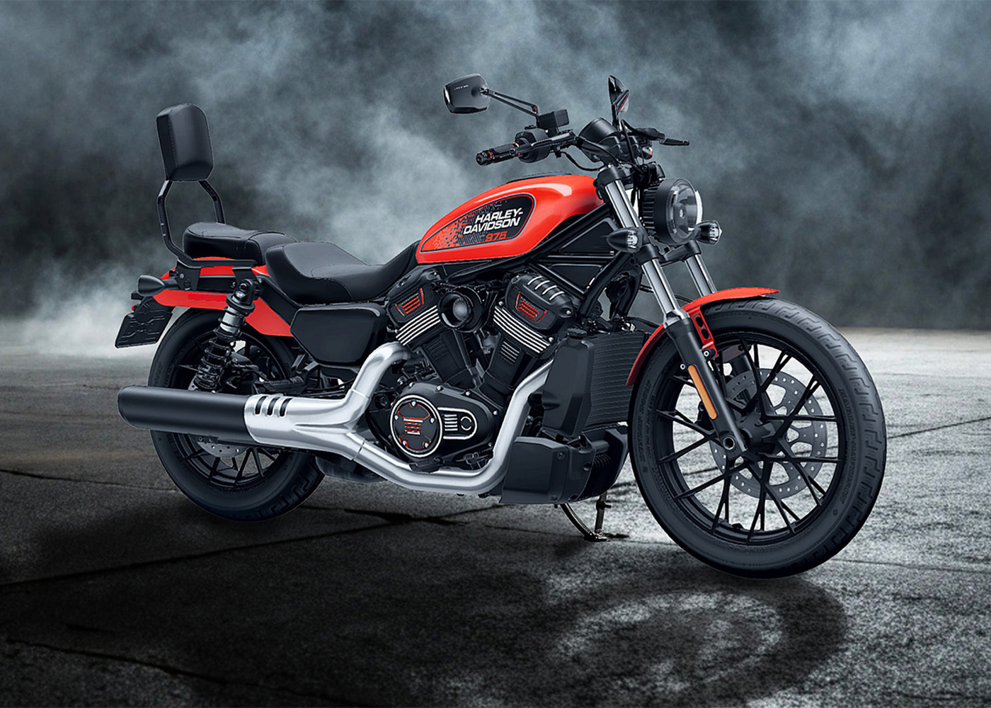2026 Nightster in Blood Orange Custom