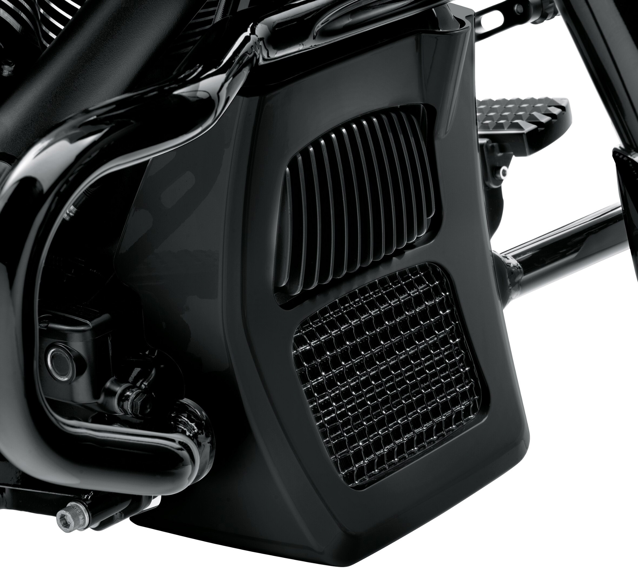 Vivid Black Chin Spoiler