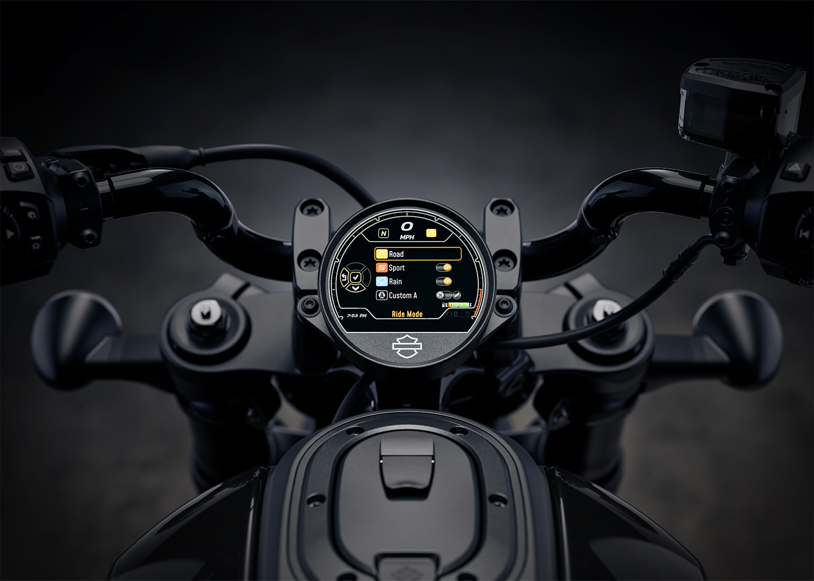 2026 Sportster S Round 102 mm TFT Infotainment