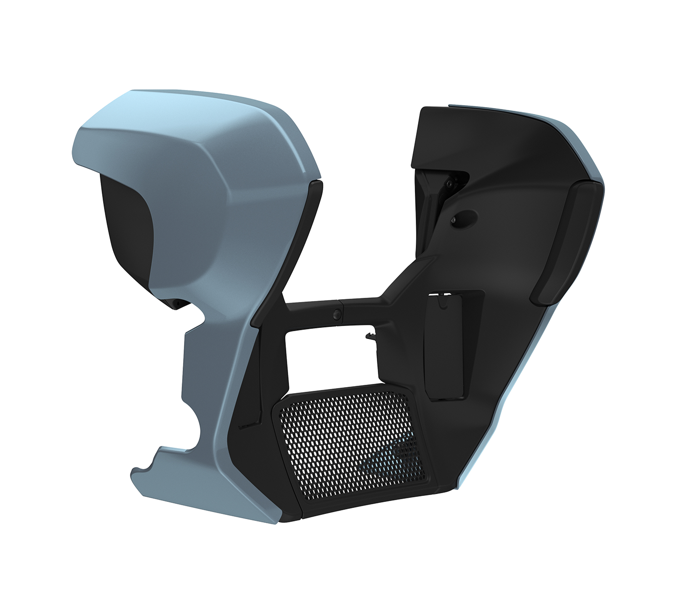 Fairing Lowers - Sharkskin Blue