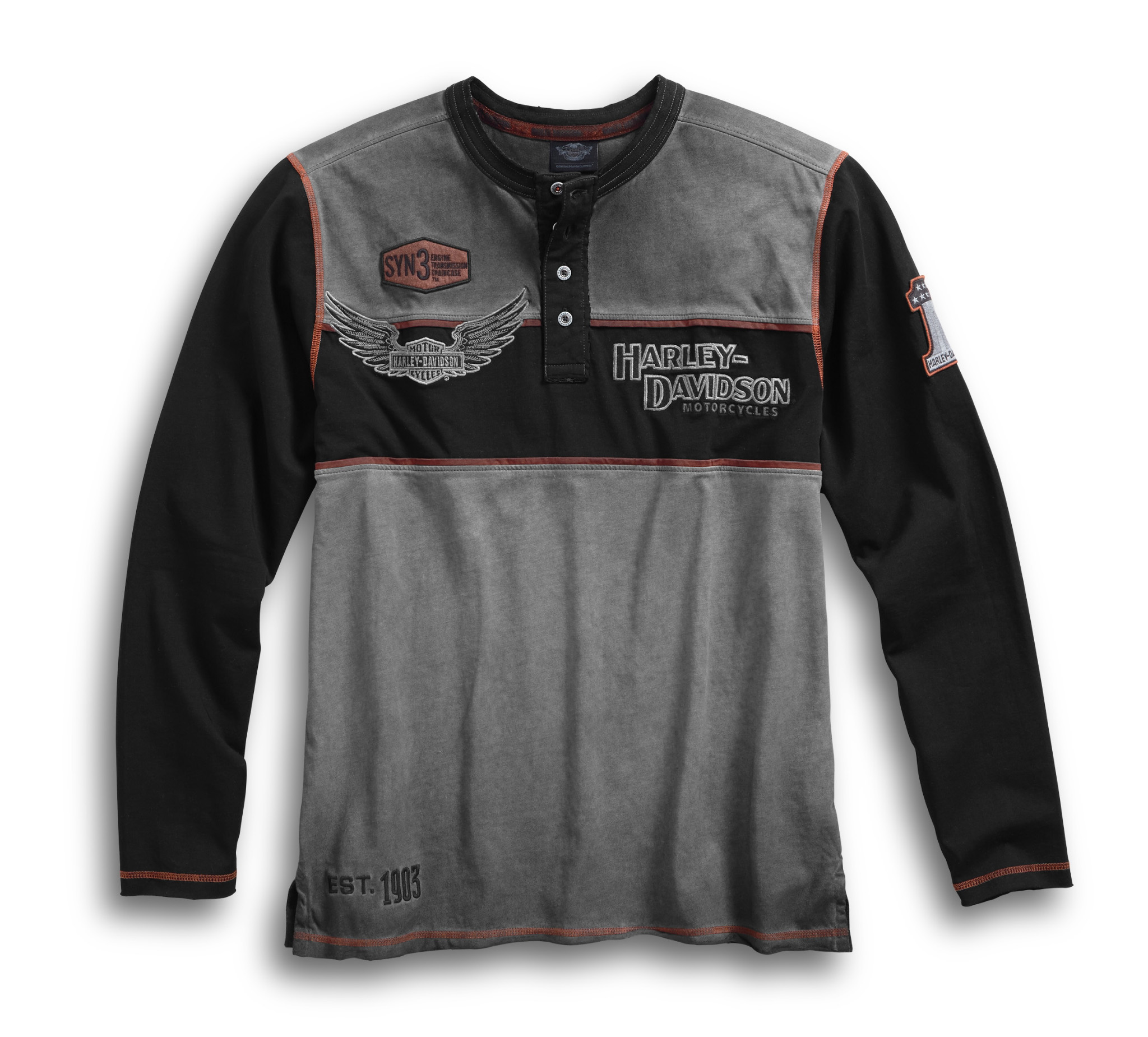 Men's Iron Block Henley