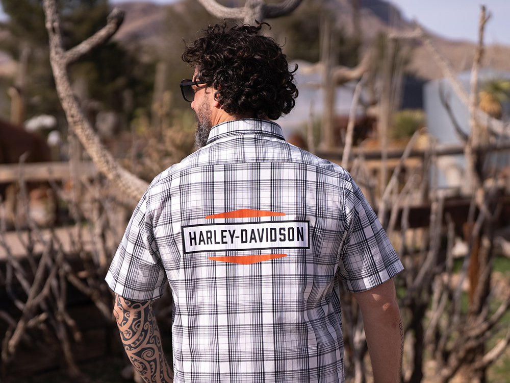 men's plaid shirt