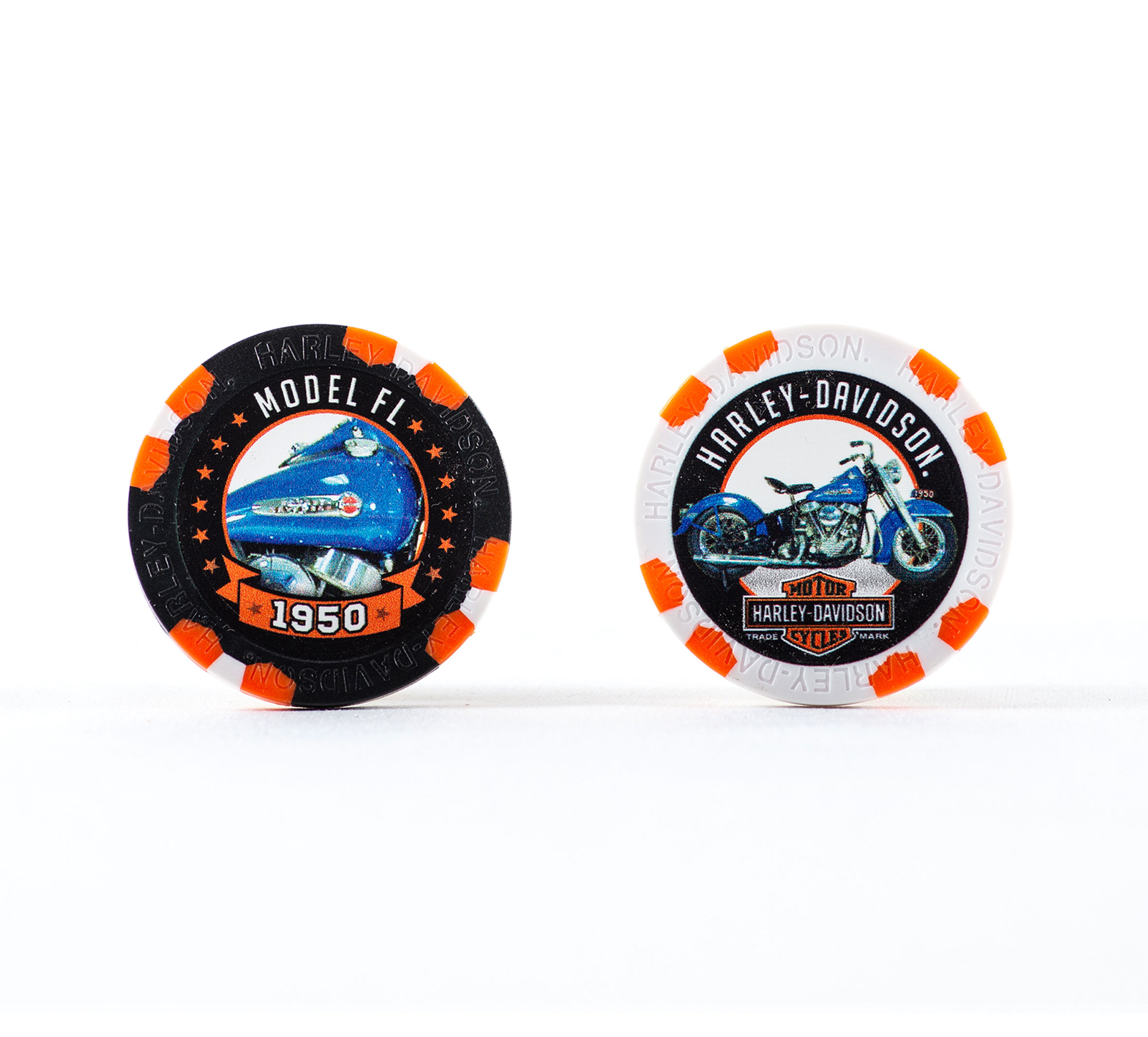 Limited Edition: Vintage Collectable Poker Chips Series 11 1950 Model FL