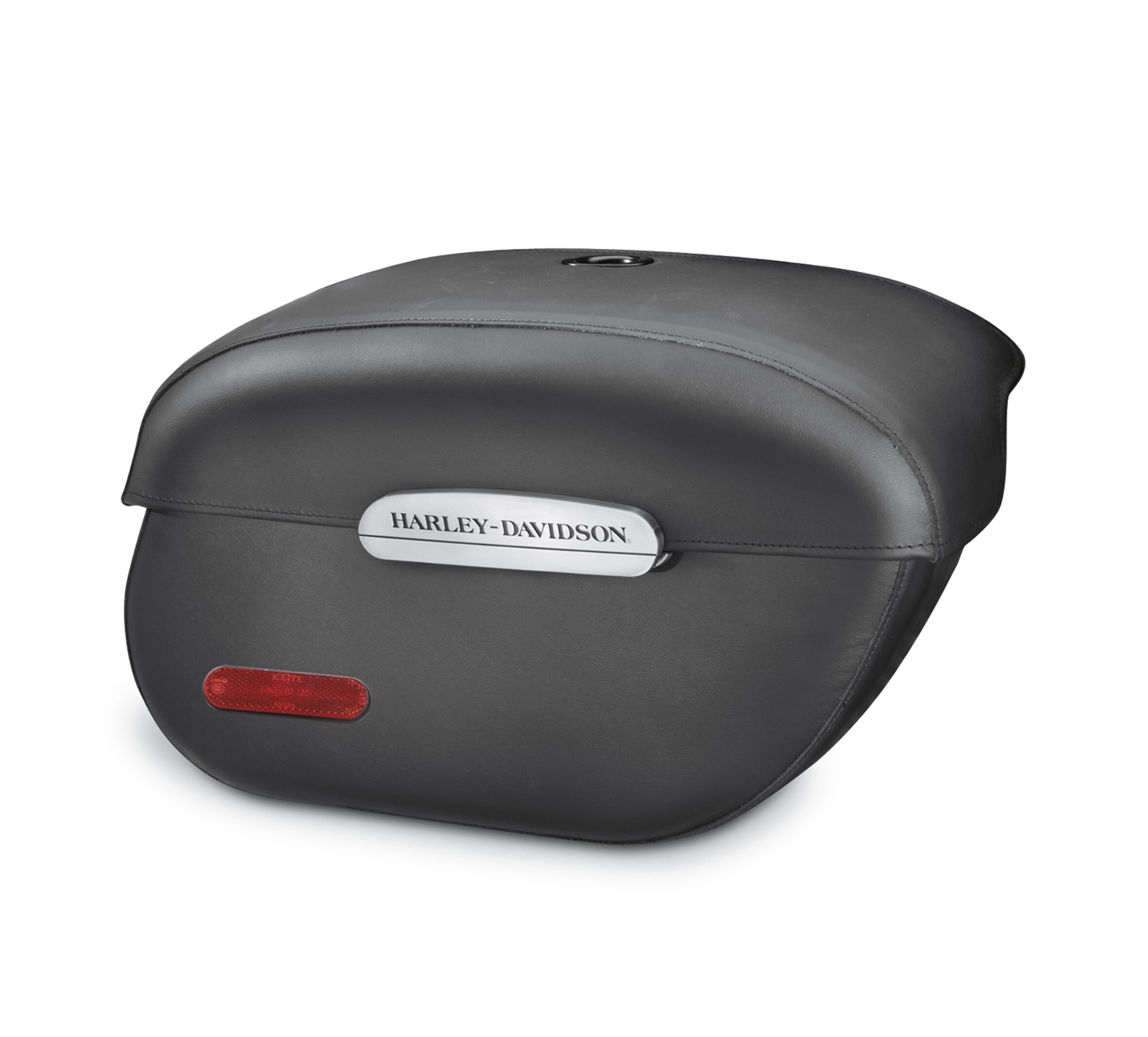 Borse laterali rigide in pelle con chiusura