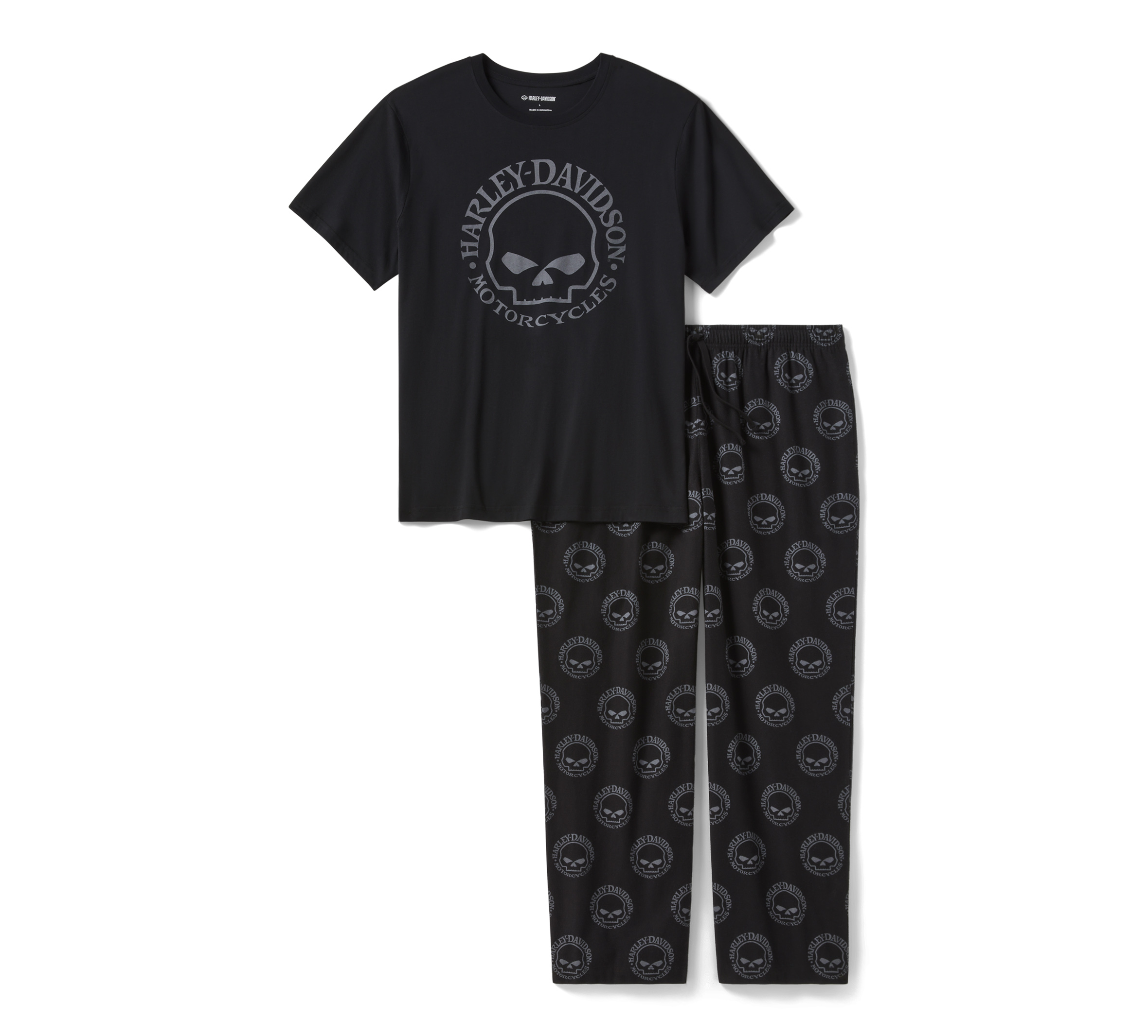 Conjunto de pijama Willie G™ Skull Short Sleeve