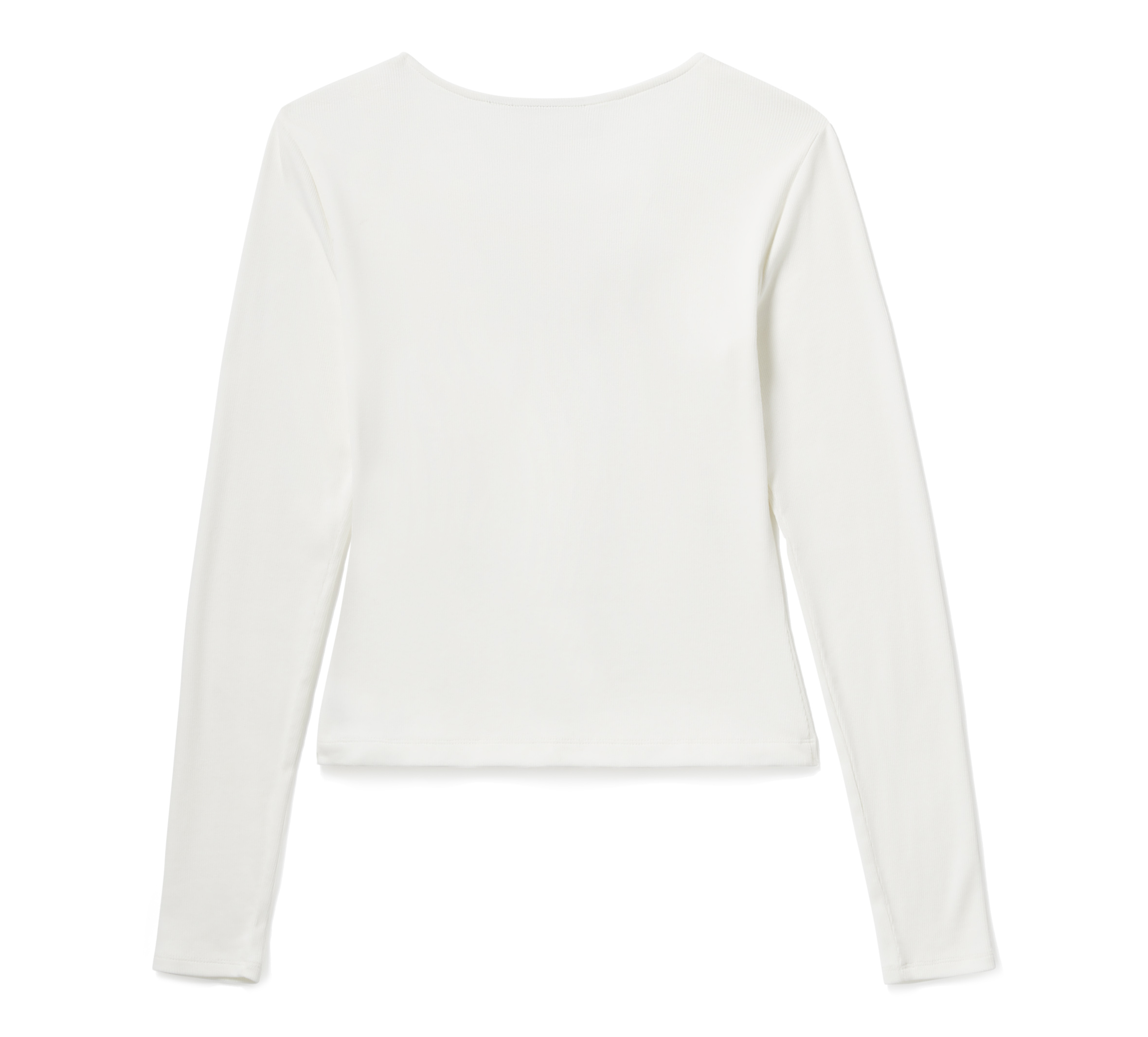 Top Lace Up a maniche lunghe