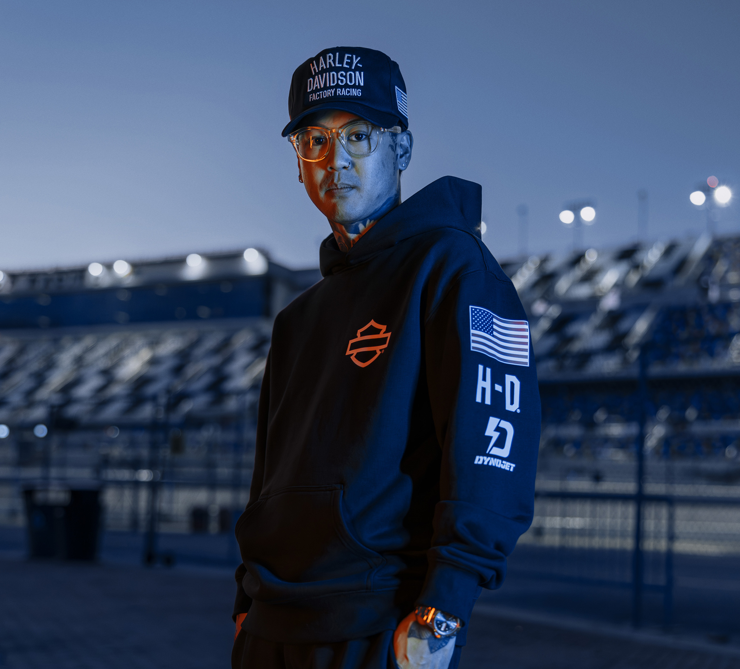 Factory Racing Twill Baseball Cap