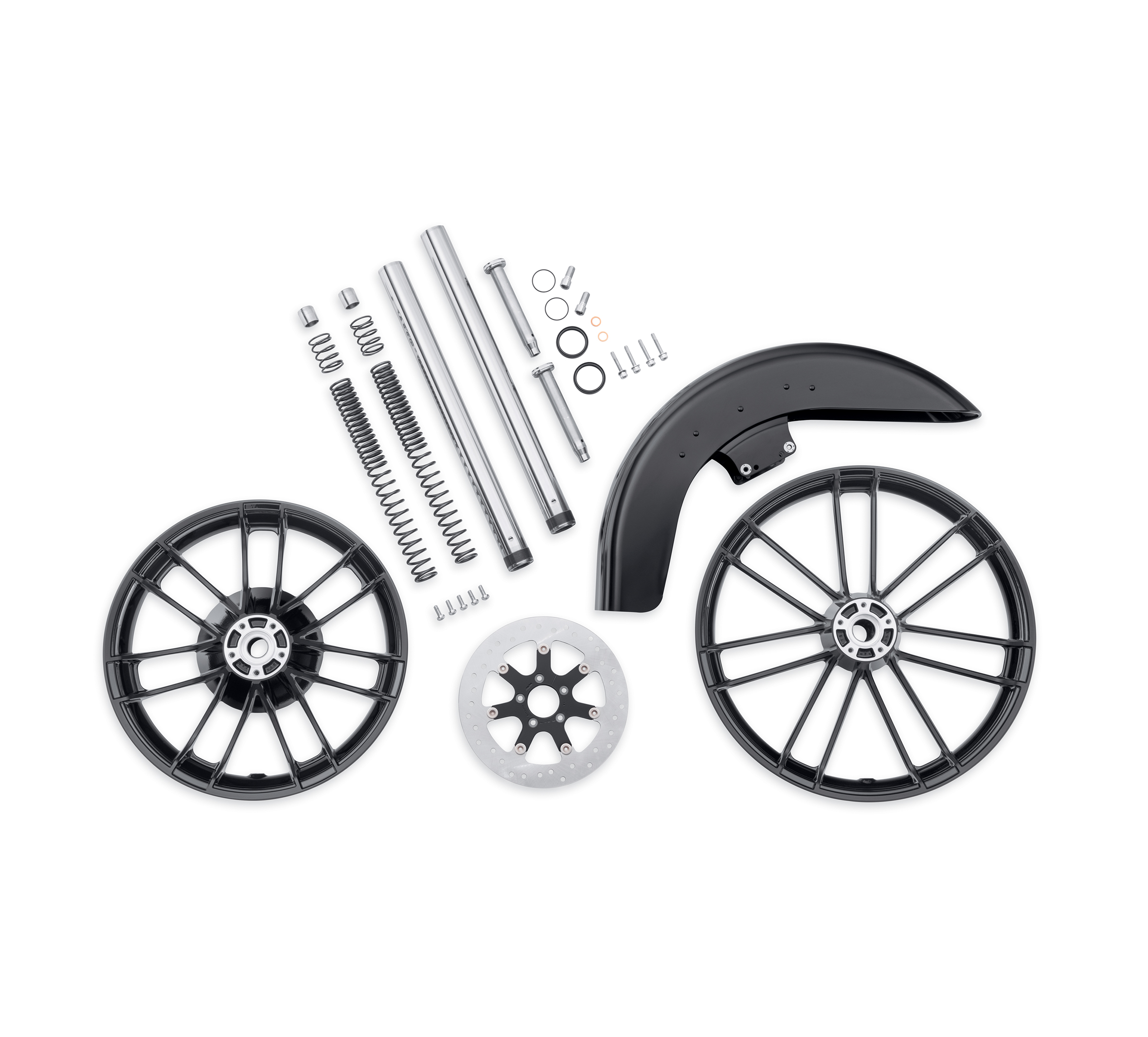 Knockout Custom Wheel Kit - Gloss Black